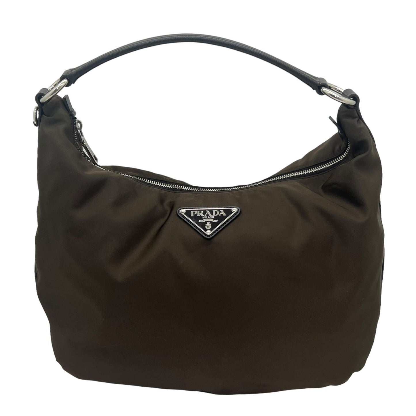 PRADA NYLON HOBO BAG