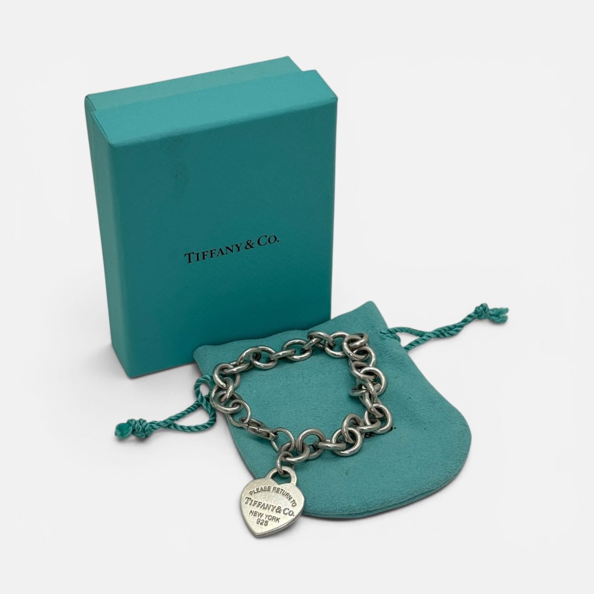 Bracciale Heart Tag in Argento