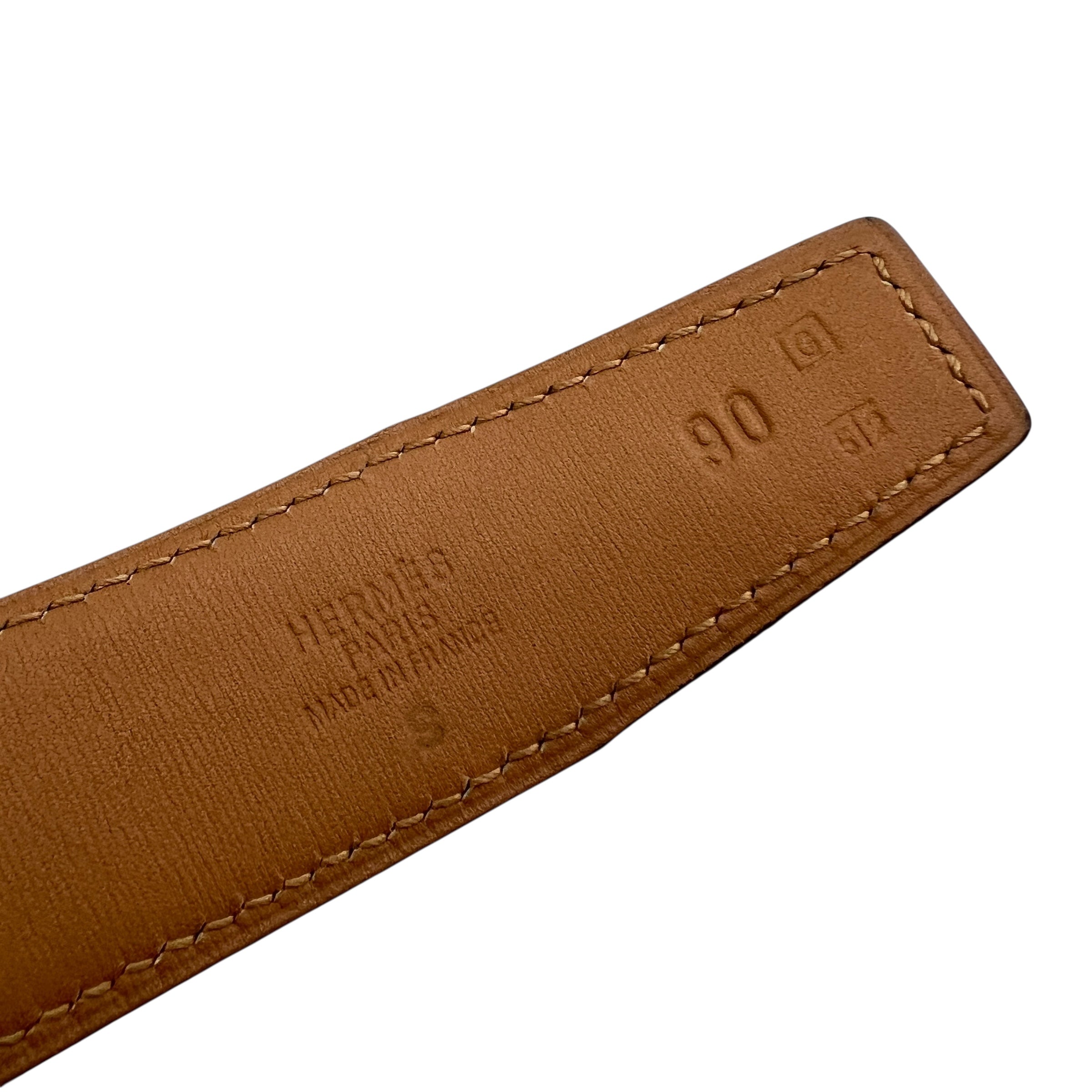 Cintura in pelle liscia Tg. 90