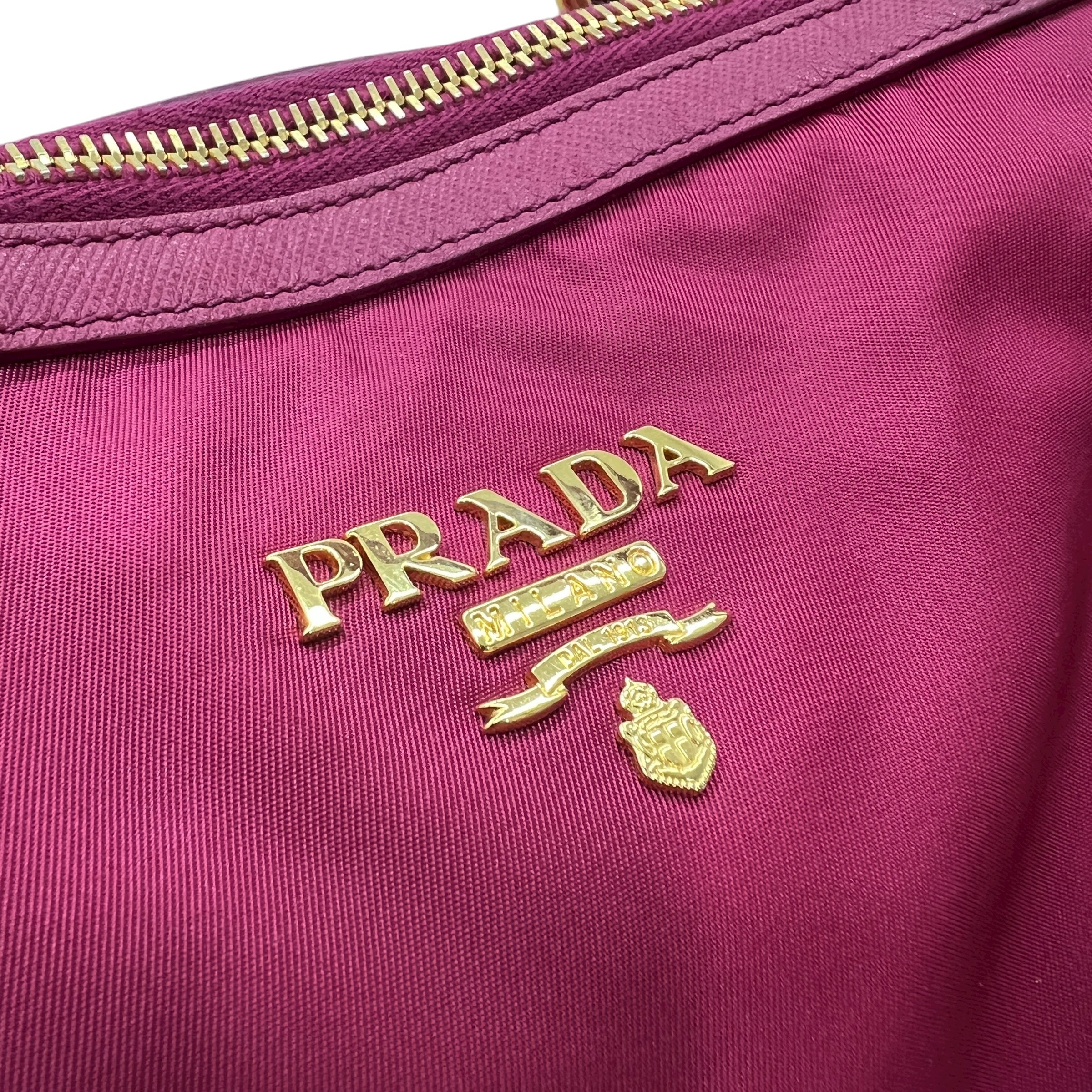 Borsa grande in Nylon e Saffiano