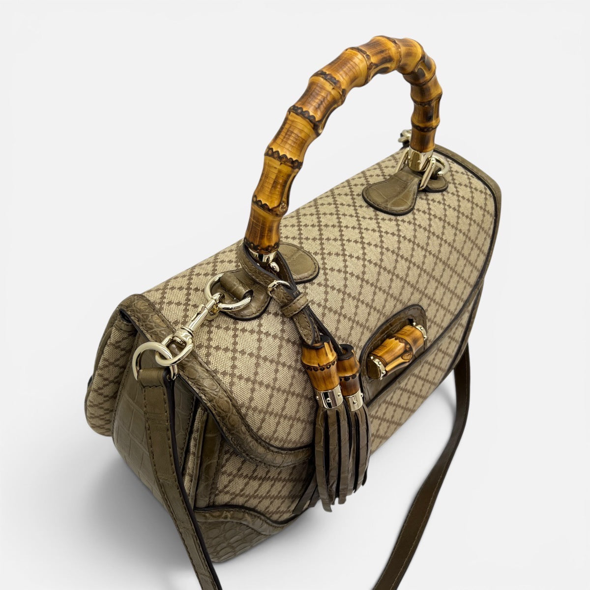 Bamboo borsa a spalla