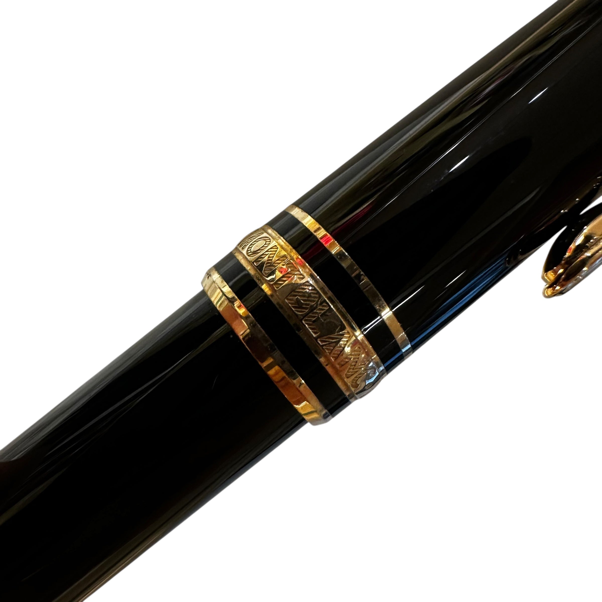 Meisterstück penna a sfera placcata oro classique