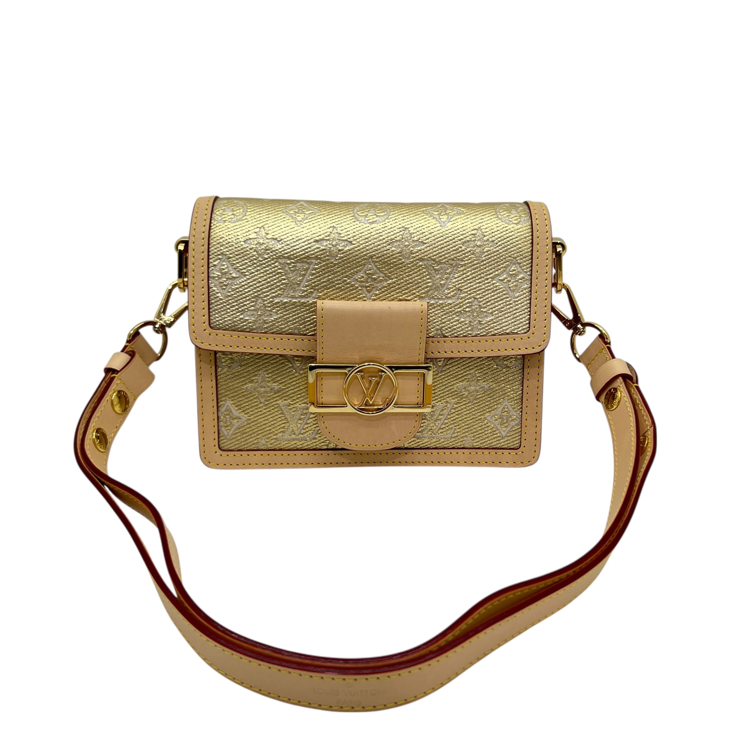 Dauphine Mini metallic gold