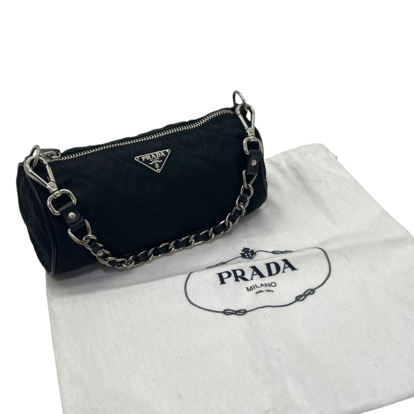 PRADA MINI BORSA IN NYLON TRAPUNTATO