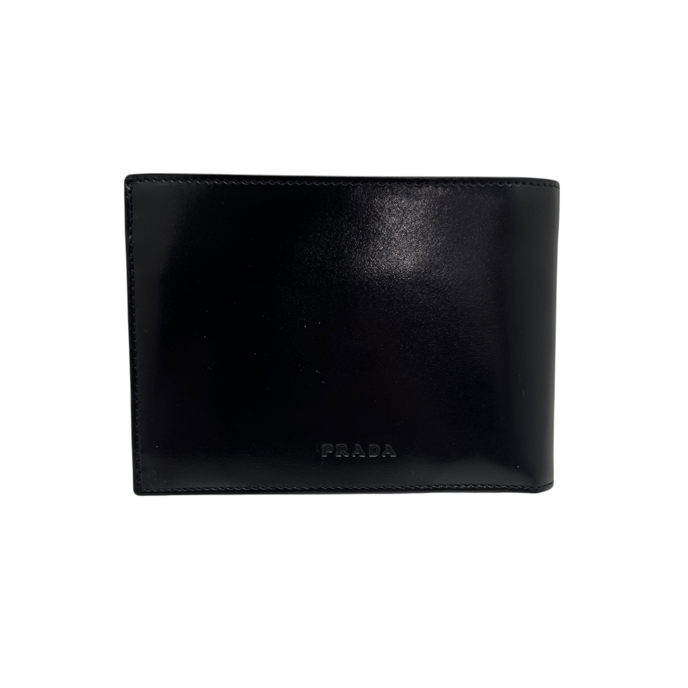 Portafoglio in pelle nera