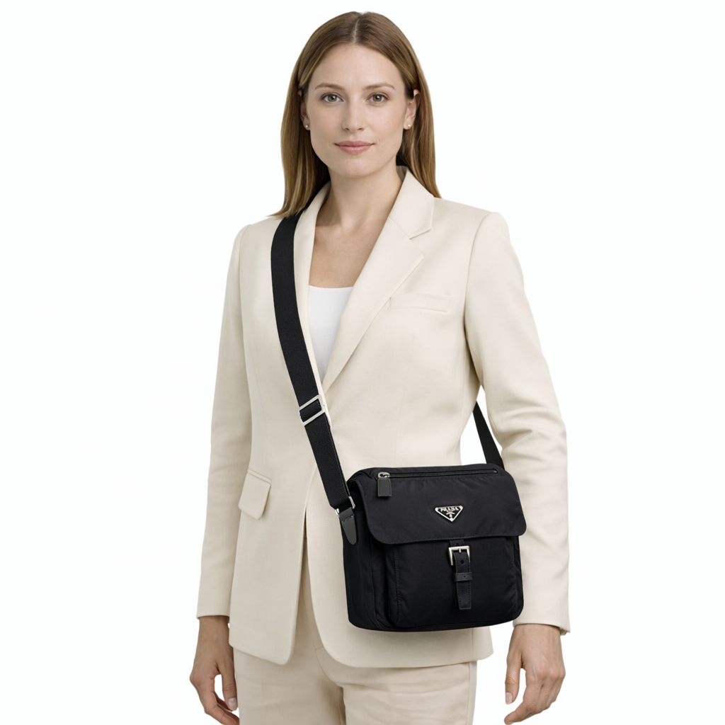 Borsa a Tracolla in Nylon