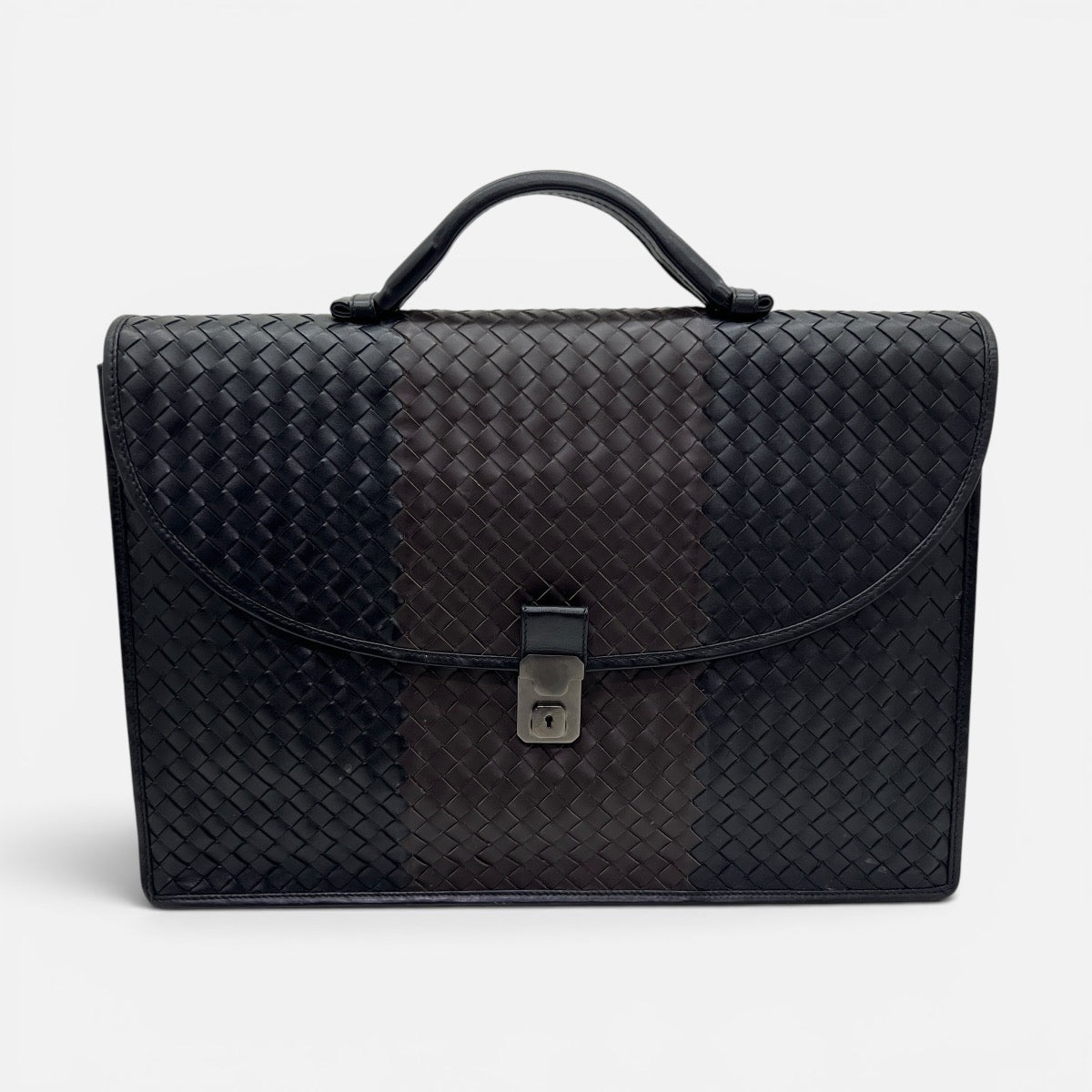 Bottega Veneta cartella porta documenti intrecciato
