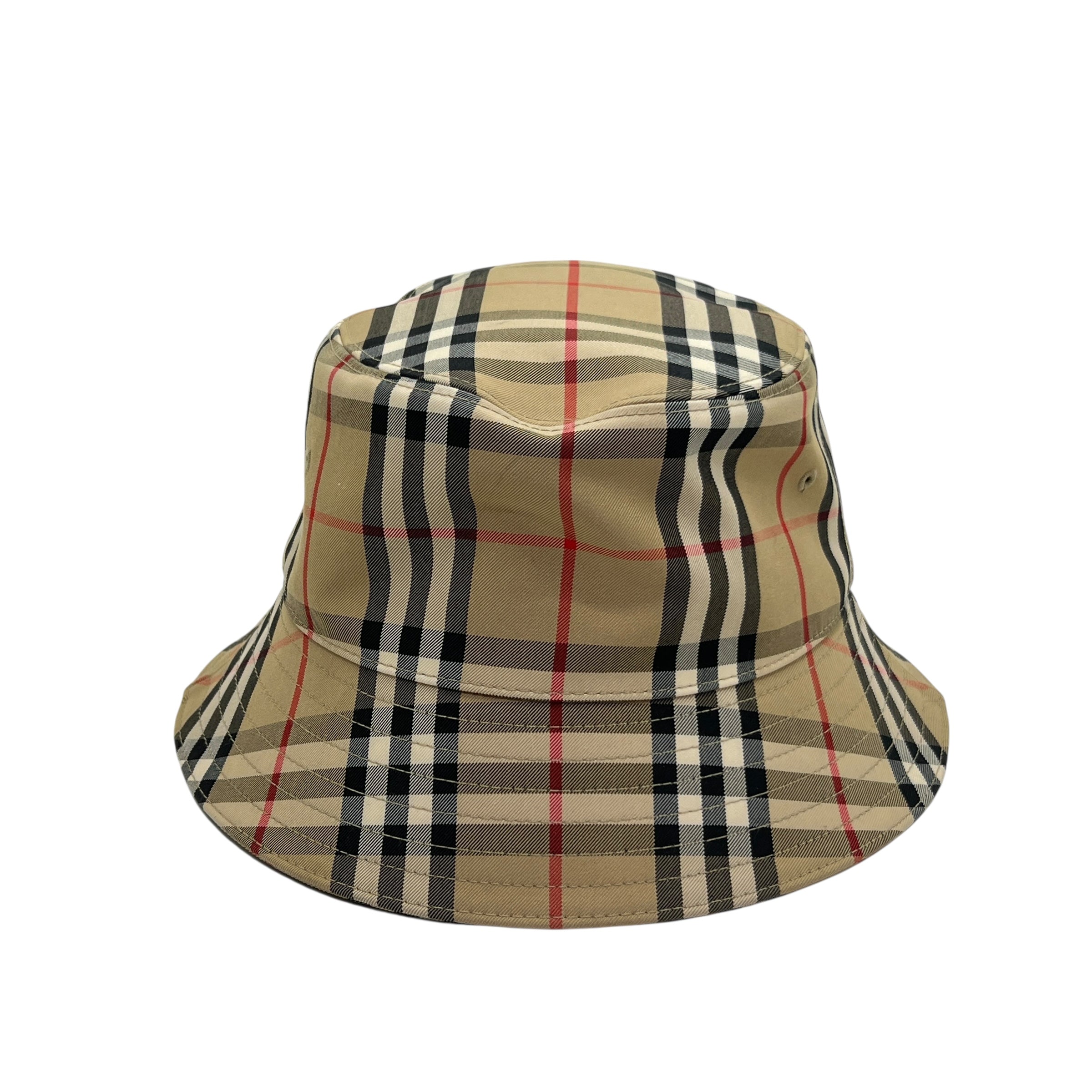 BURBERRY CAPPELLO DA PESCATORE CHECK TG S