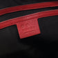 GUCCI BOSTON BAG IN PELLE ROSSA