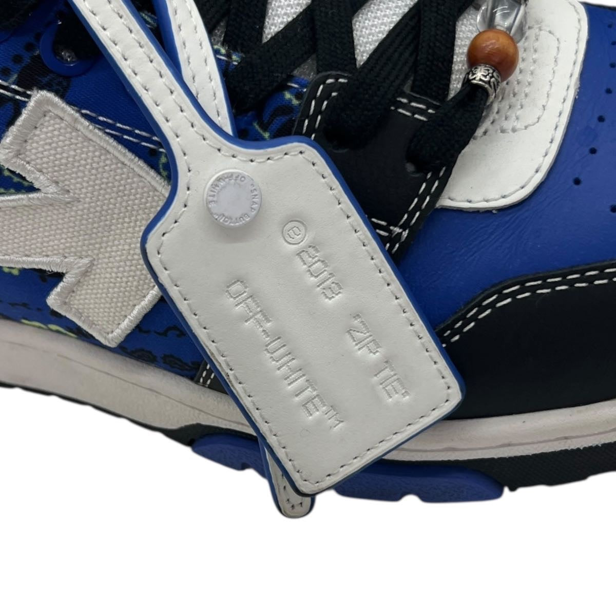 OFF-WHITE SNEAKERS OUT OF OFFICE BANDANA TG 40 (CALZANO 41)