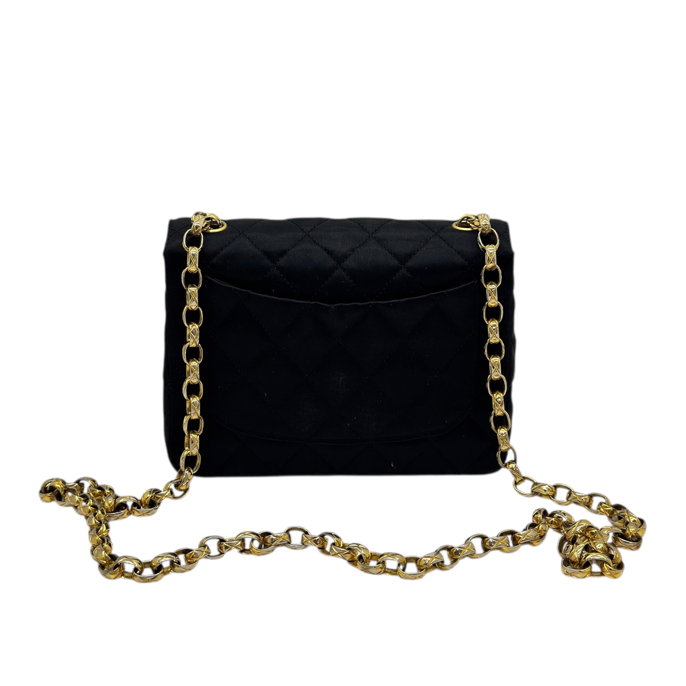 Borsa Classica mini vintage in raso