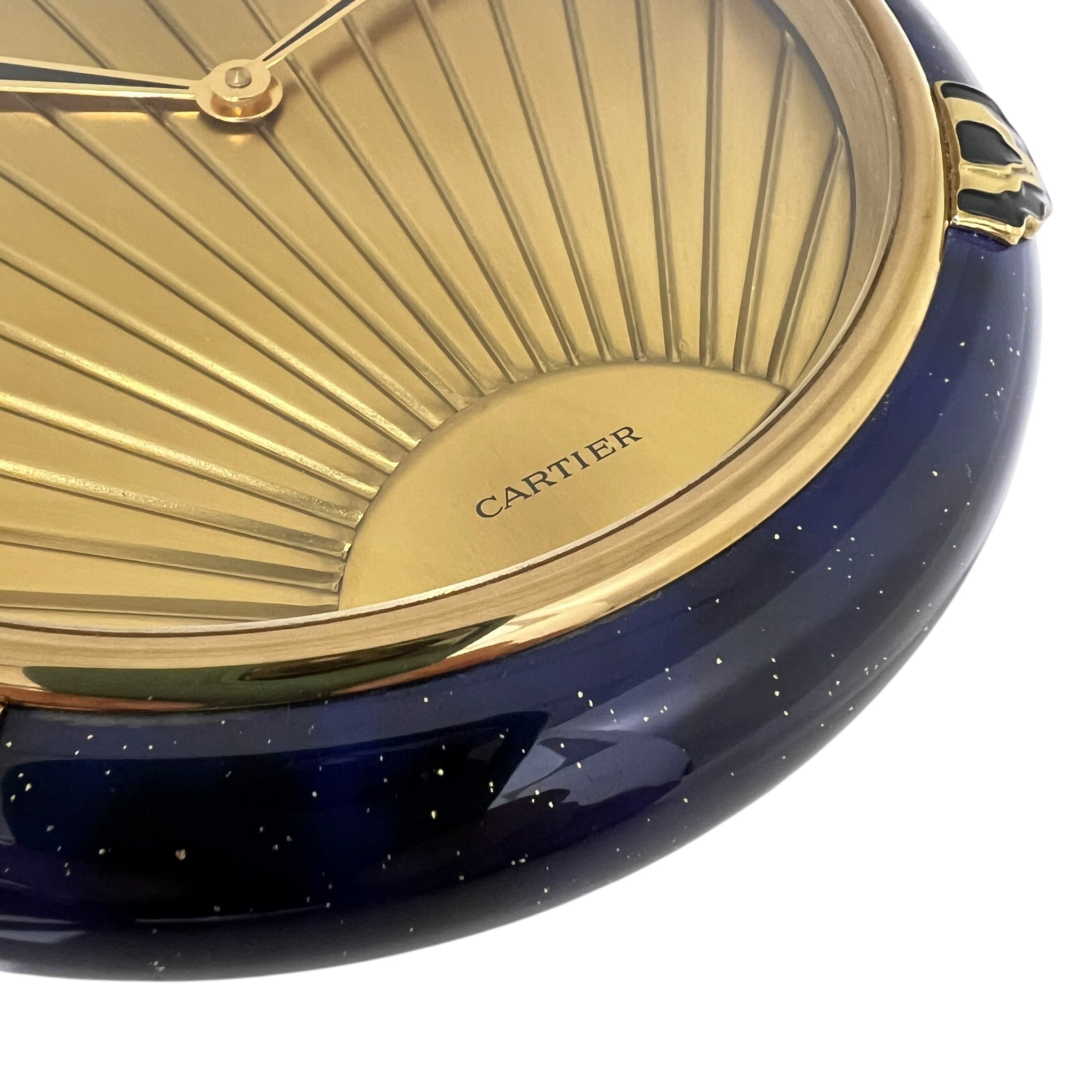CARTIER ART DECÓ LAPIS OROLOGIO DA TAVOLO AL QUARZO