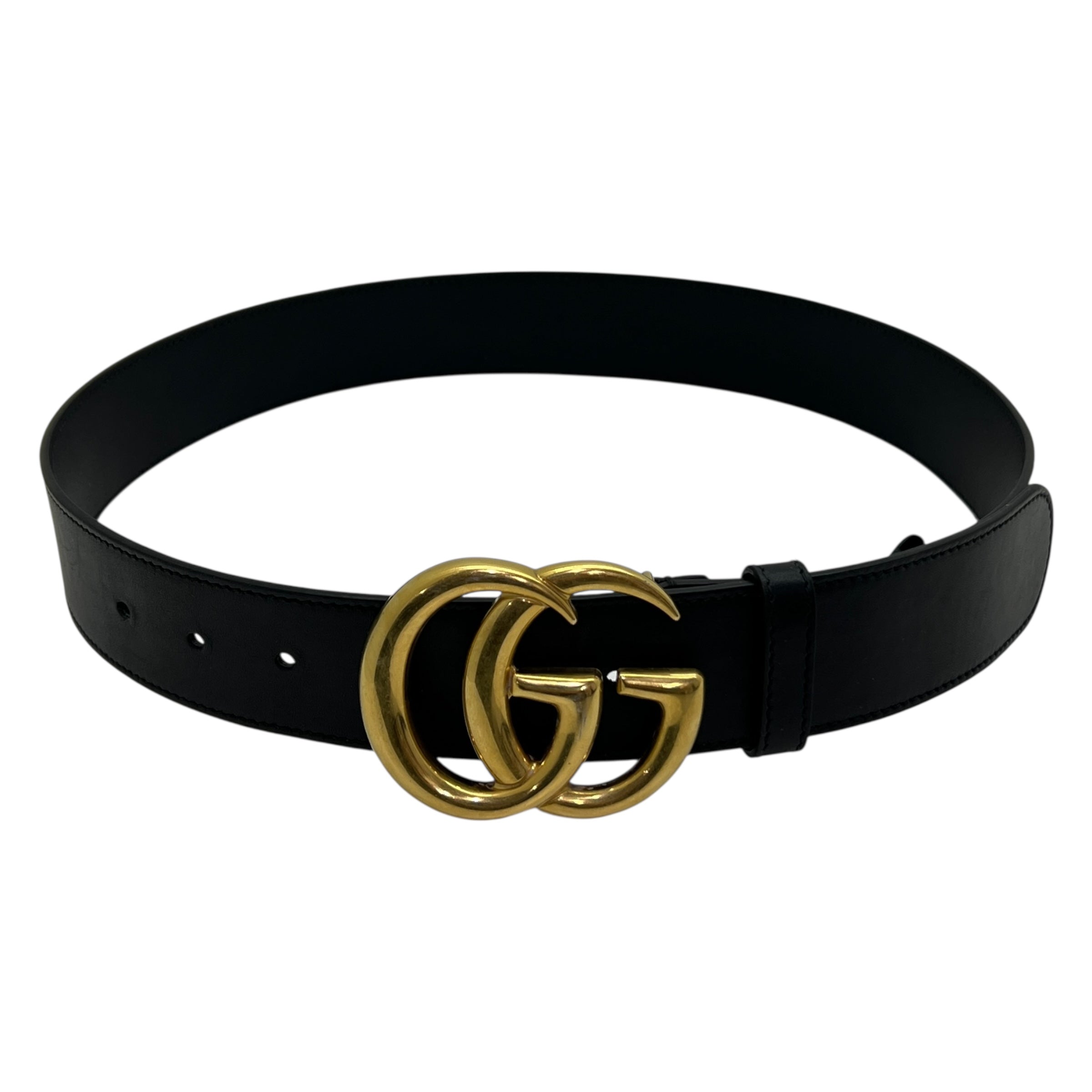 GUCCI CINTURA LARGA GG MARMONT TG 80