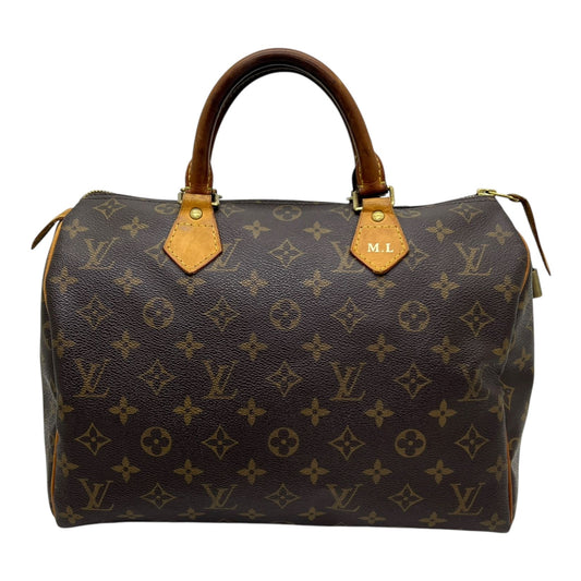 LOUIS VUITTON SPEEDY 30 (INIZIALI M.L.)