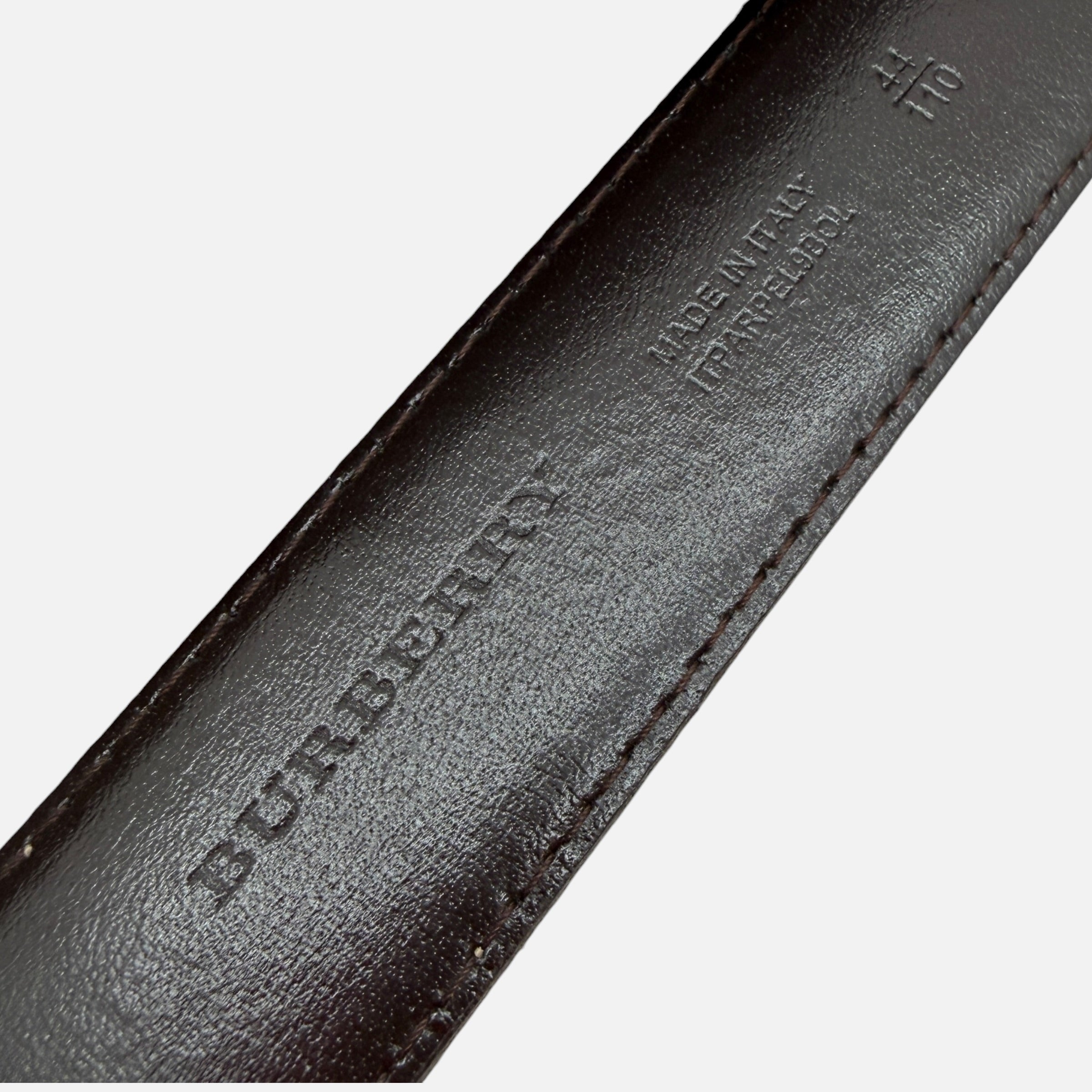Cintura check taglia 110