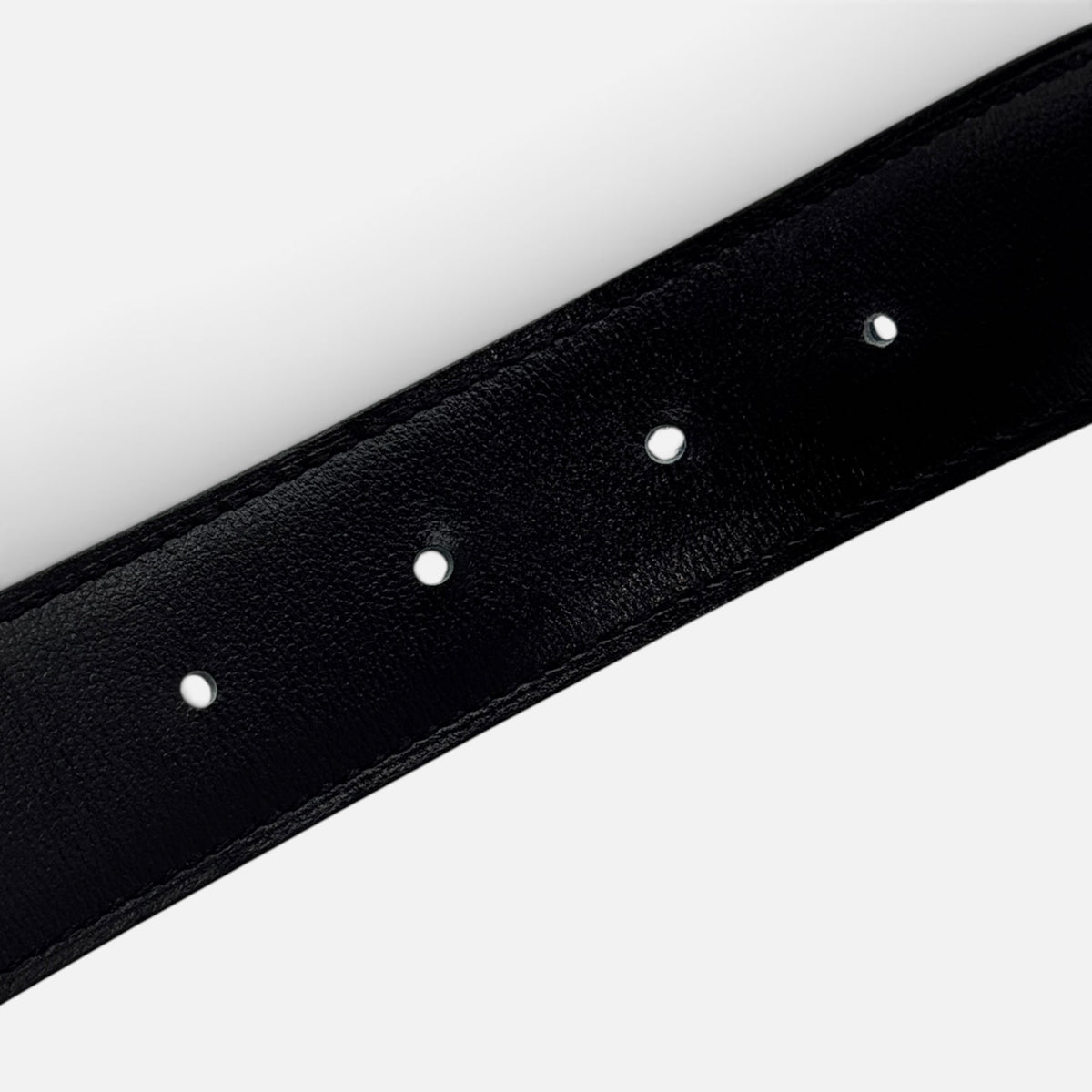 Fibbia H per cintura e pelle reversibile per cintura 32 mm taglia 110