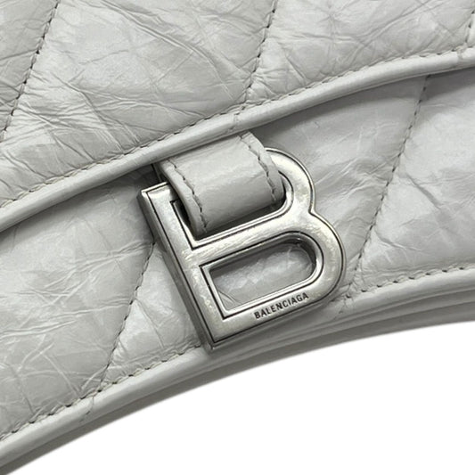 BALENCIAGA BORSA CRUSH PICCOLA TRAPUNTATA CON CATENA