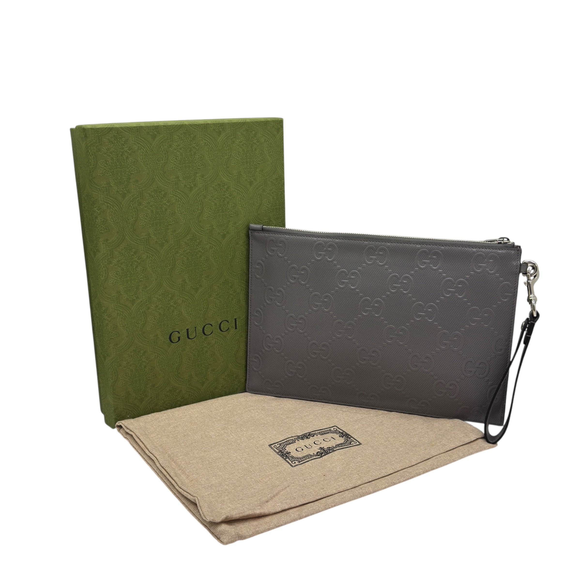 Pochette in pelle GG