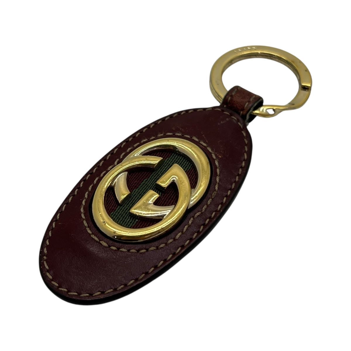 GUCCI PORTACHIAVI VINTAGE IN PELLE