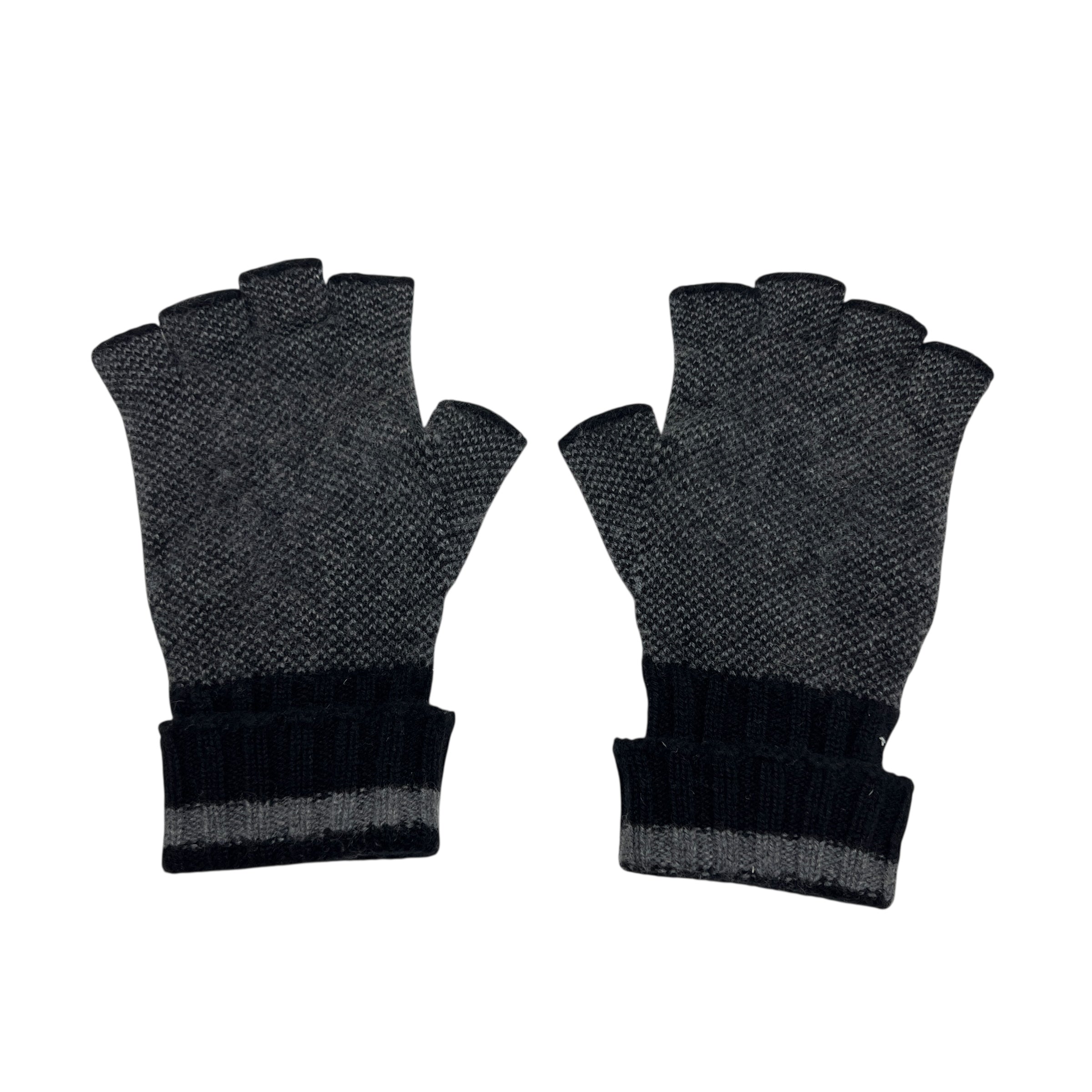 Guanti fingerless in cashmere