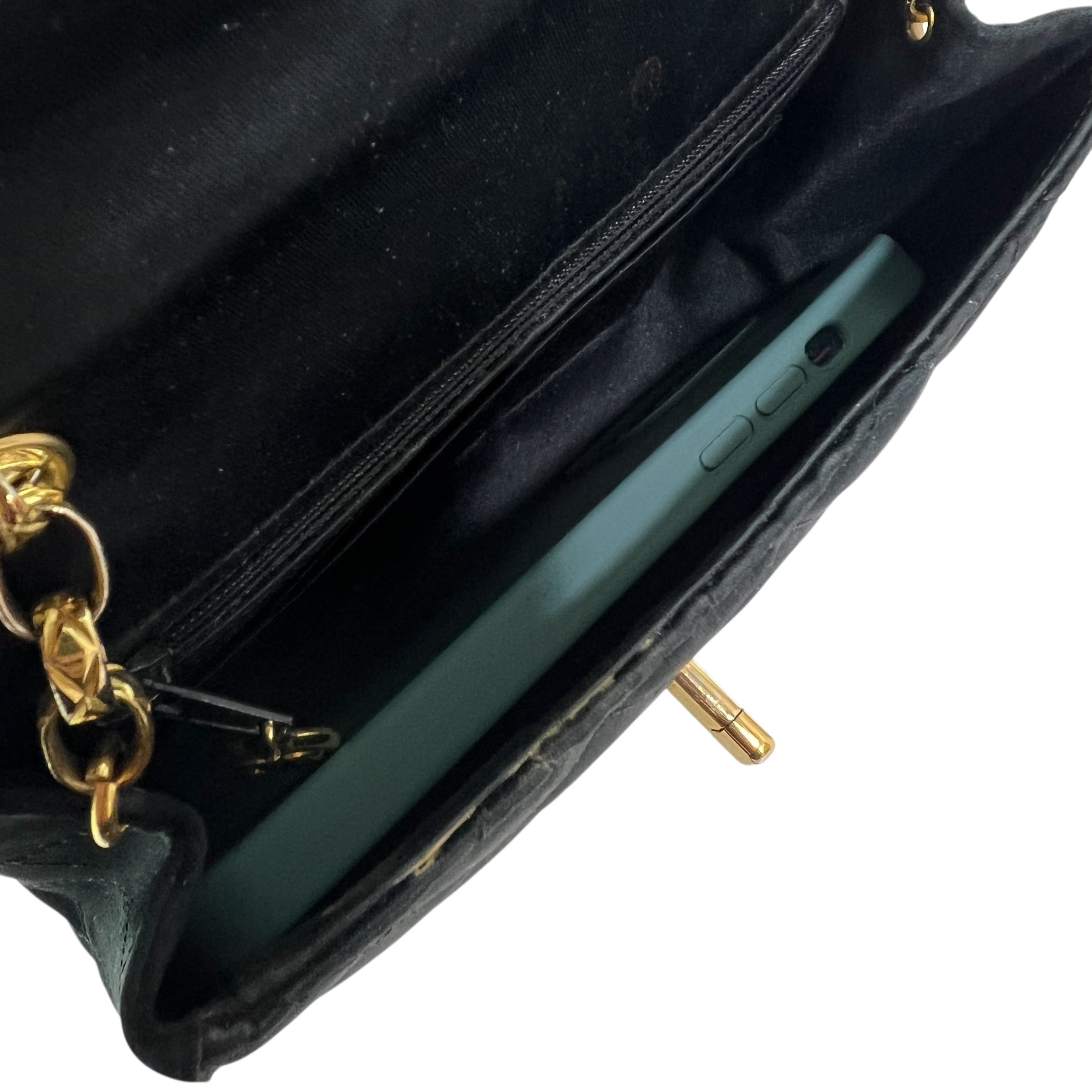 Borsa Classica mini vintage in raso