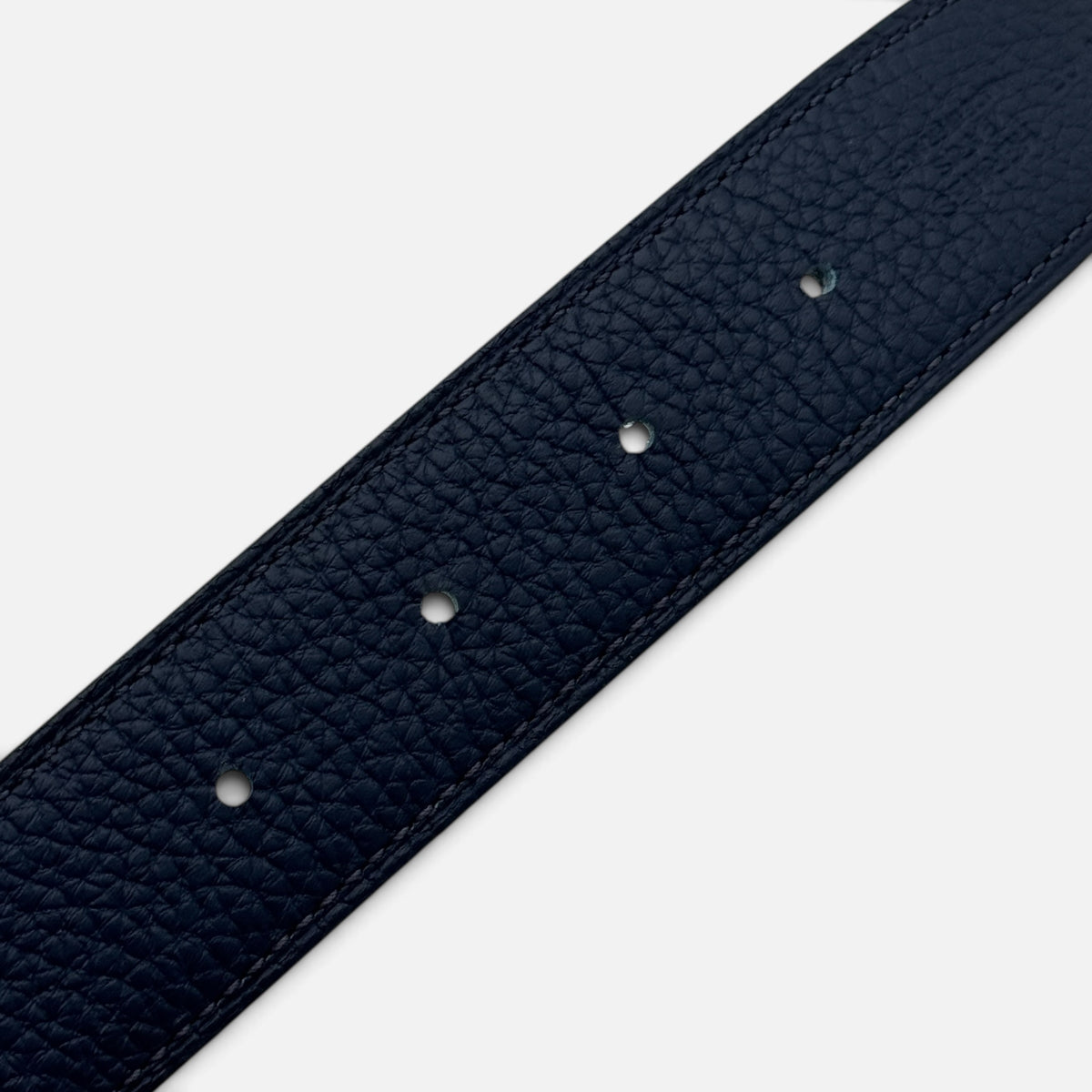 Fibbia H per cintura e pelle reversibile per cintura 32 mm taglia 110