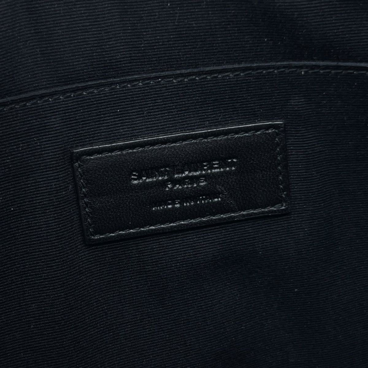 SAINT LAURENT POCHETTE IN PELLE GRAIN DE POUDRE