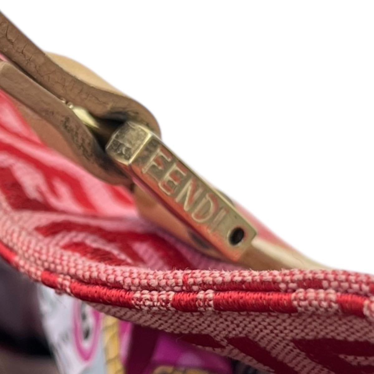 FENDI BORSA SHOPPING PICCOLA IN TESSUTO FF ZUCCHINO