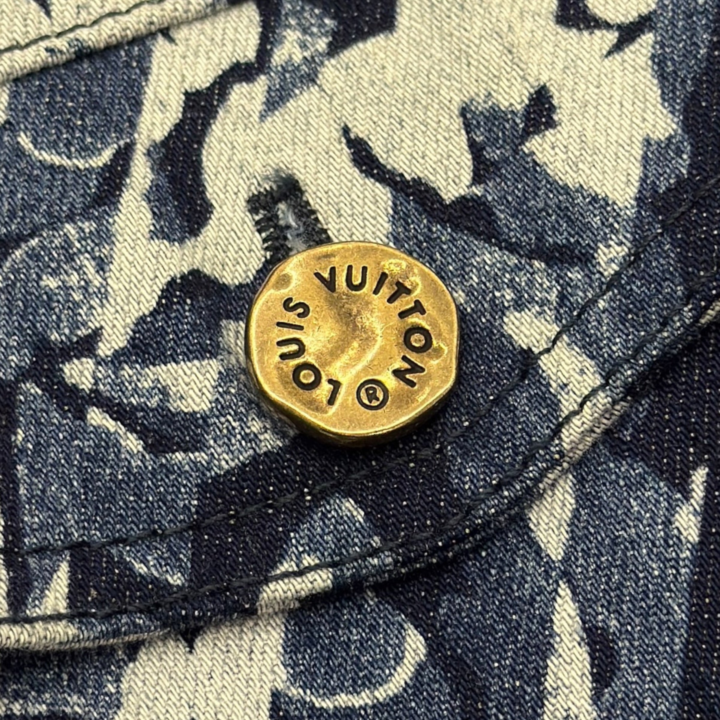 Giacca Floral Denim taglia 52