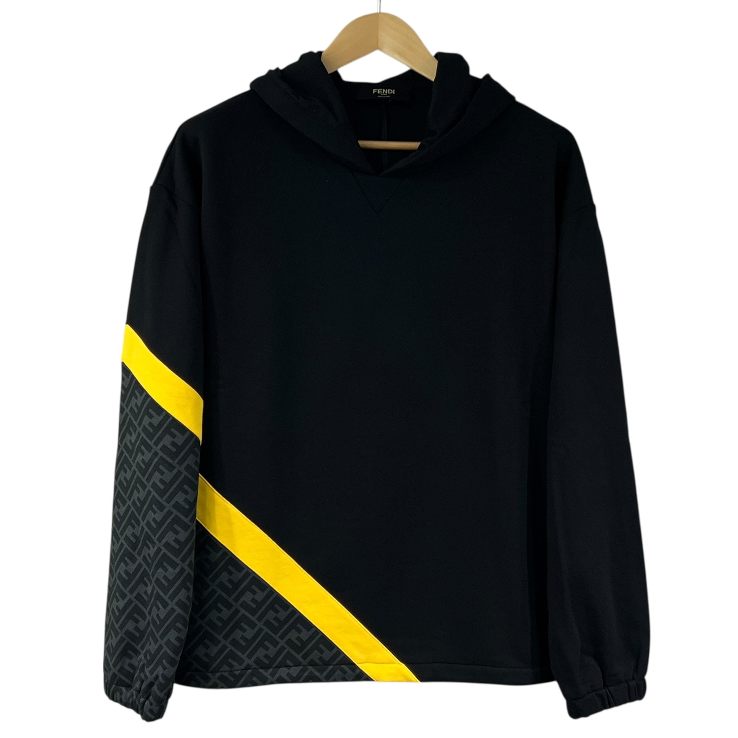 Felpa in jersey con cappuccio taglia L