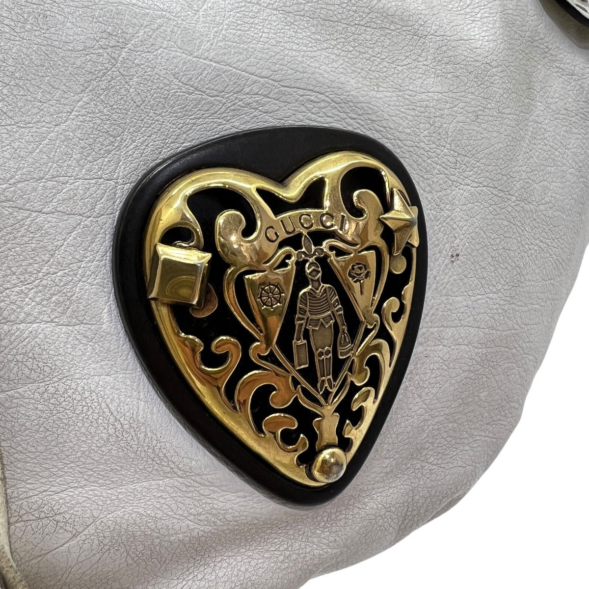 GUCCI BABOUSKA BORSA A SPALLA VINTAGE IN PELLE