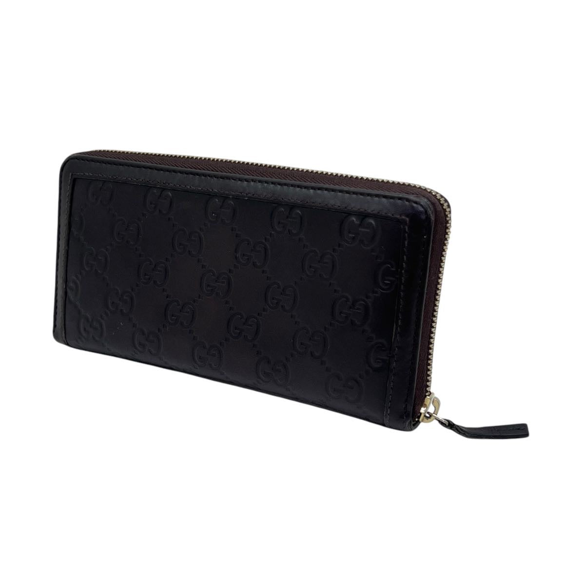 GUCCI PORTAFOGLIO VINTAGE IN PELLE MARRONE