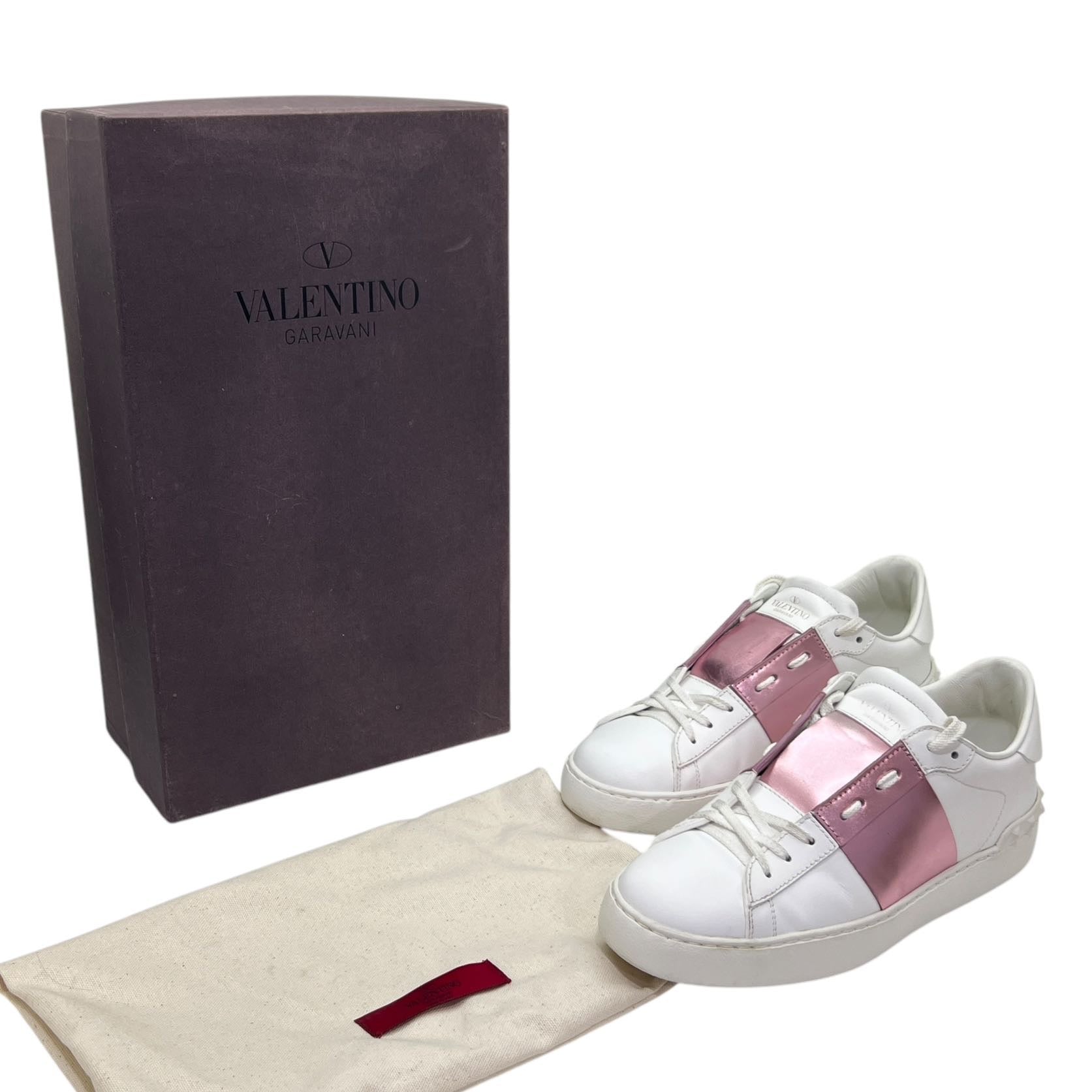 VALENTINO SNEAKERS OPEN IN VITELLO TG 39