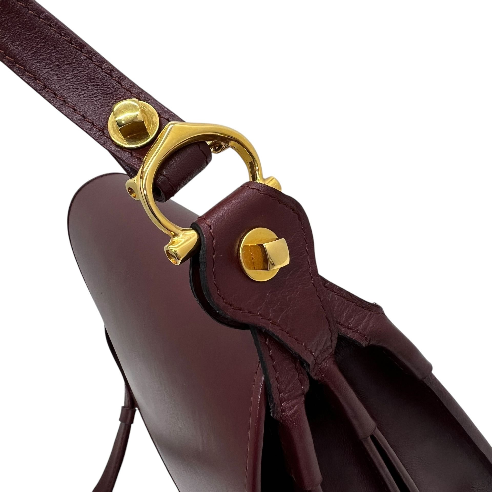 CARTIER BORSA IN PELLE BORDEAUX