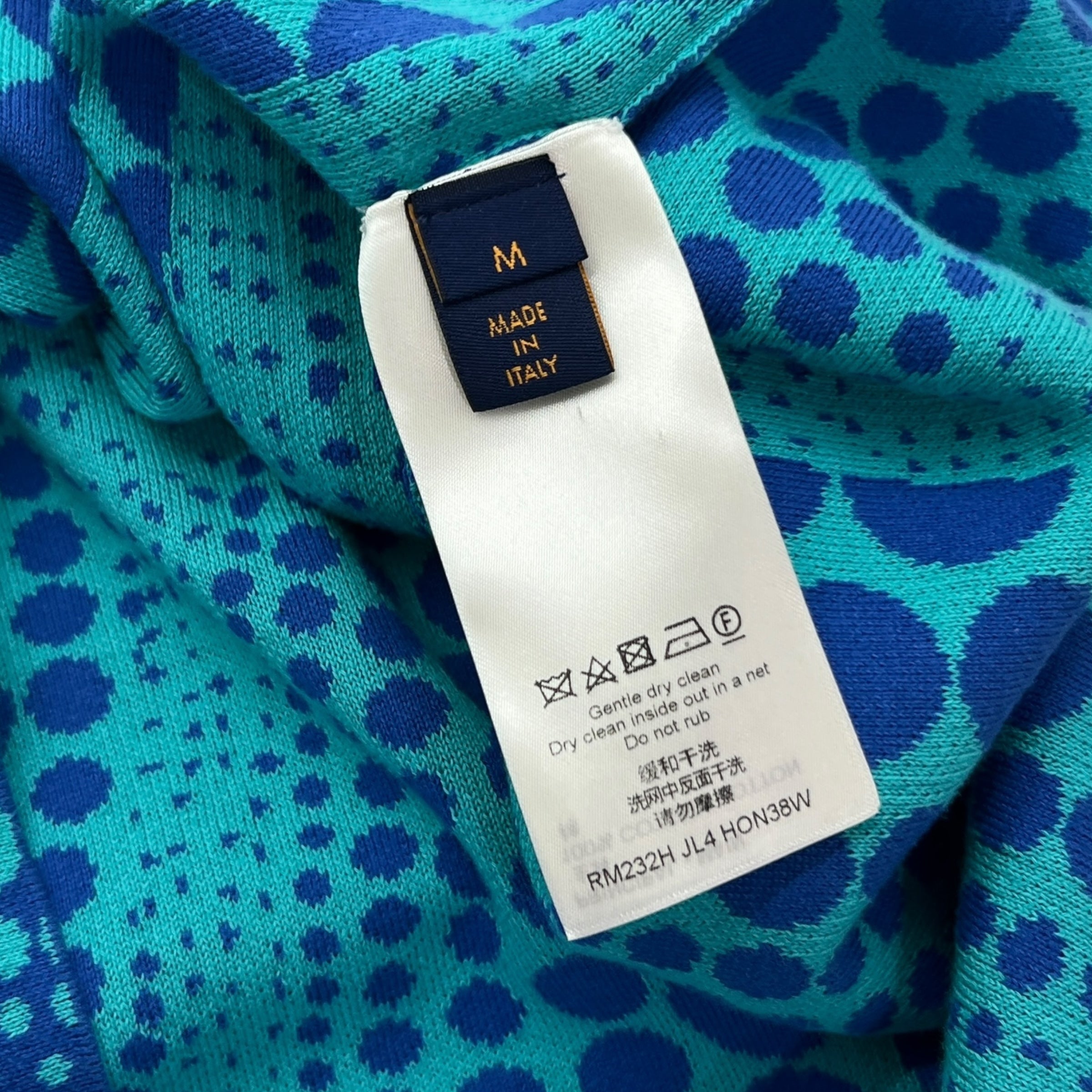 LOUIS VUITTON X YAYOI KUSAMA PUMPKIN T-SHIRT TG M (VESTE L)