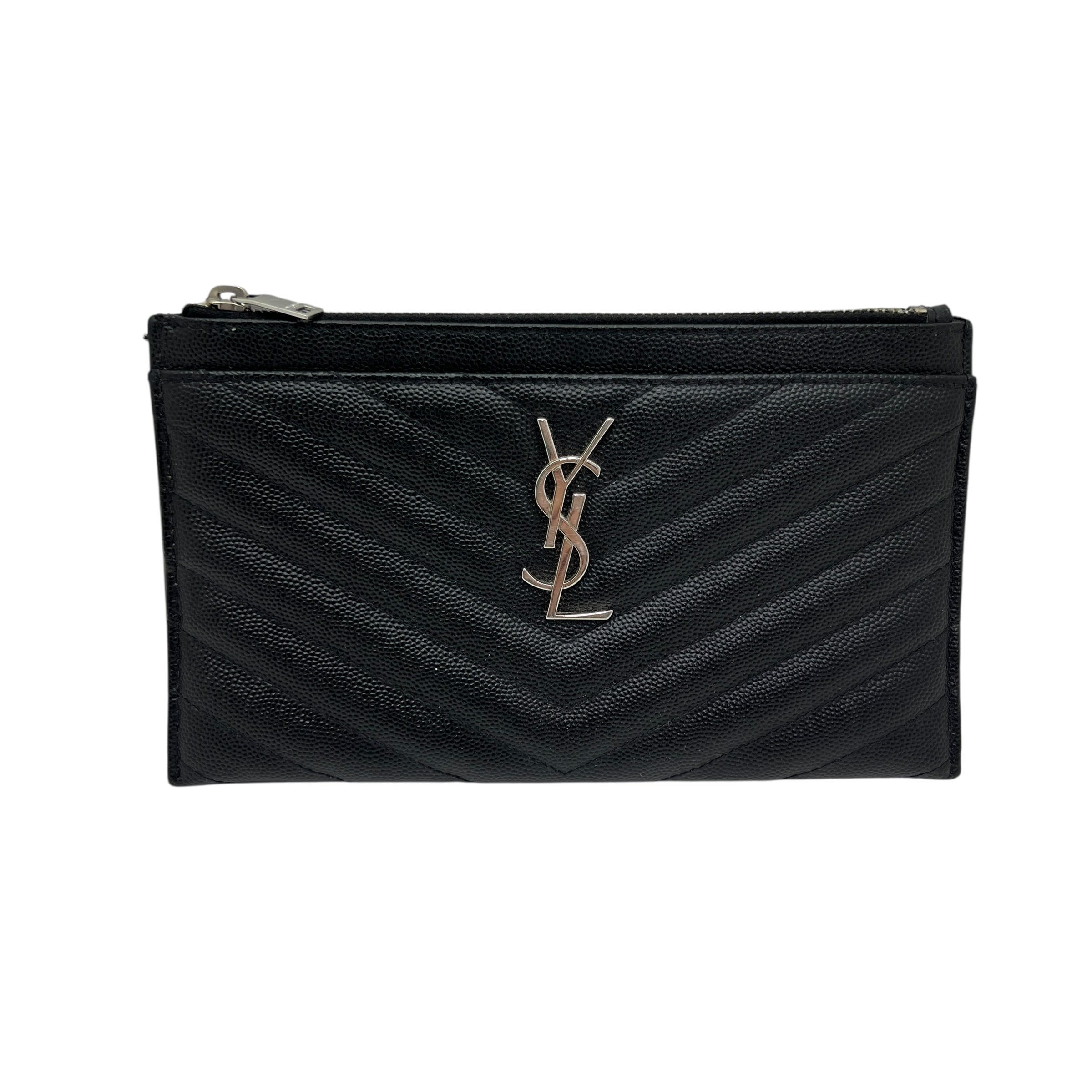 Pochette piccola in pelle Grain De Pudre