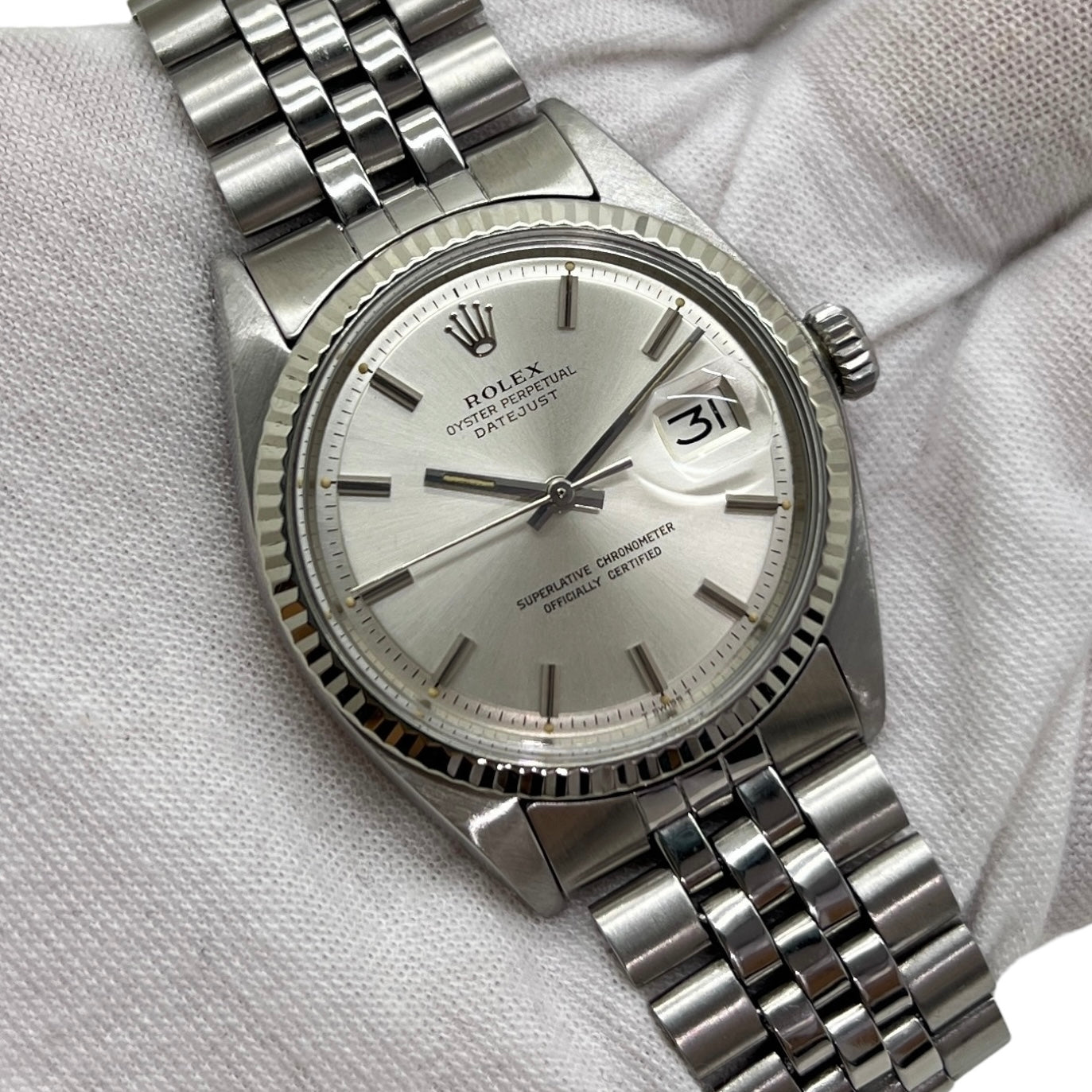 Datejust 36 Silver Lining Ref. 1601 (1971)