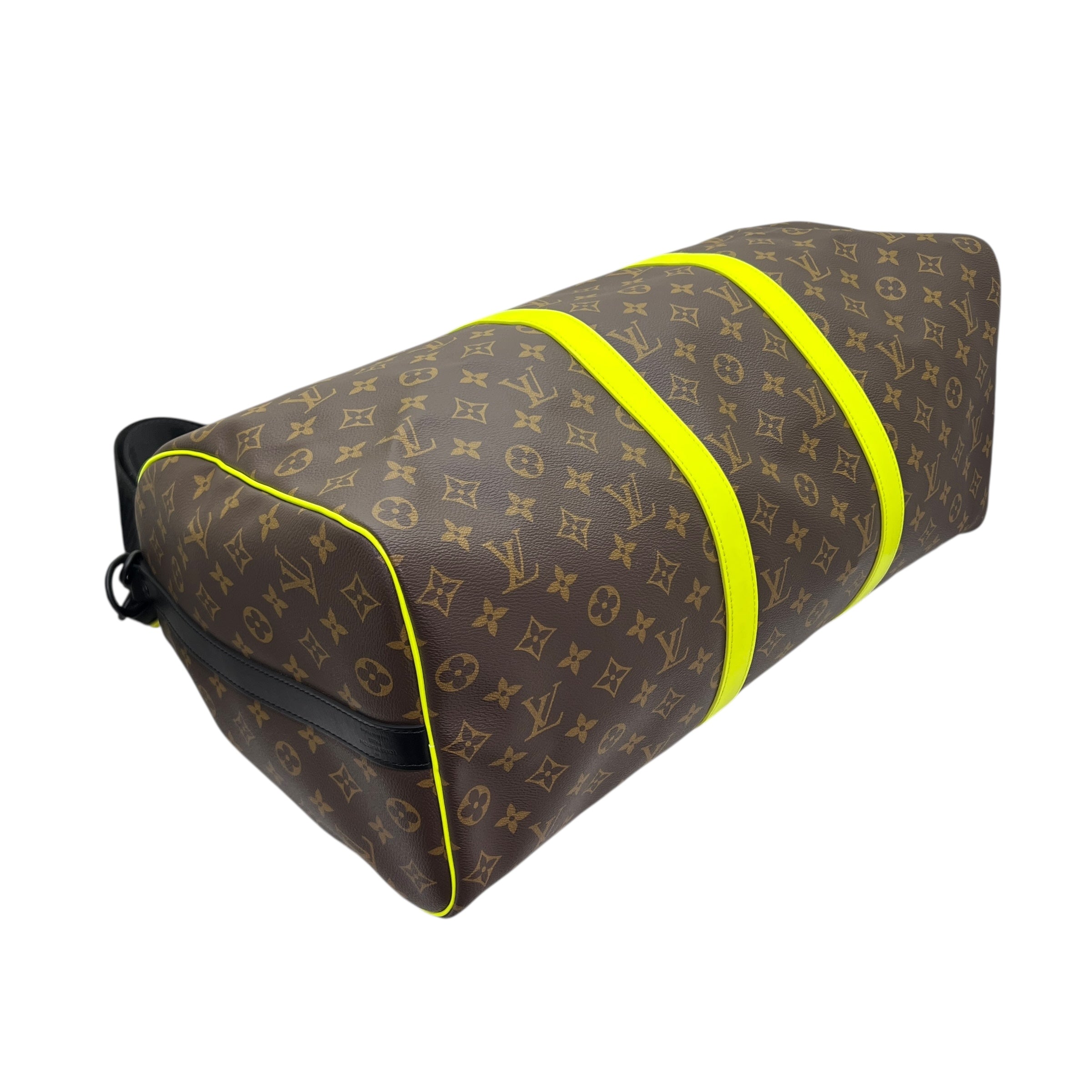 Keepall 50 Bandolière Fluo Yellow