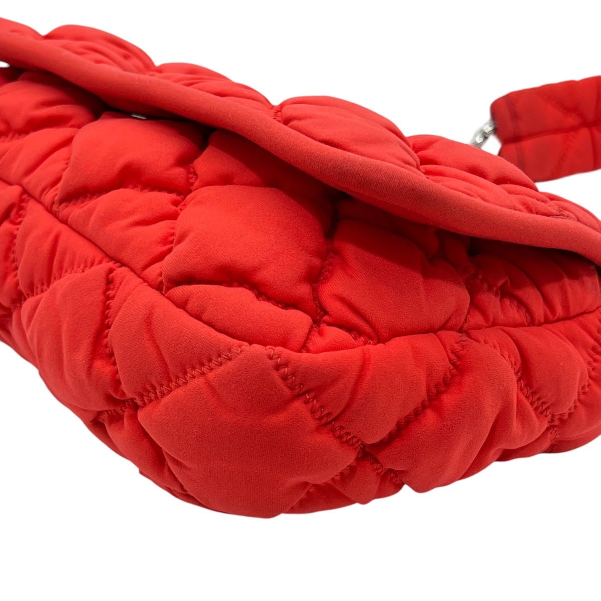 CHANEL BORSA SINGLE FLAP IN NYLON TRAPUNTATO