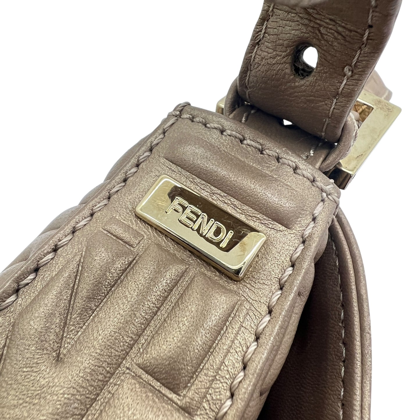 FENDI BAGUETTE EMBOSSED RE-EDITION 1997 IN NAPPA LIMITED ED.