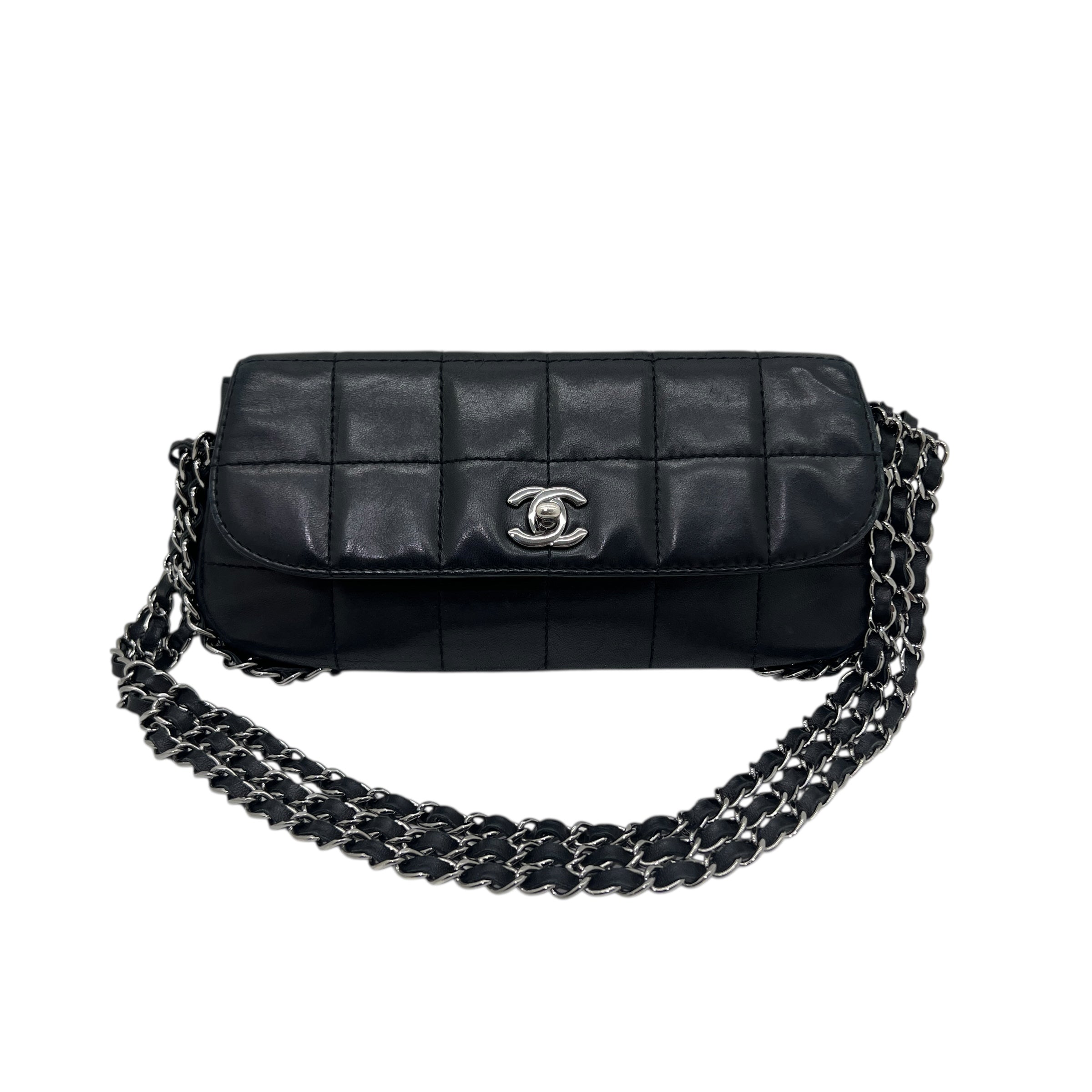 East West Chocolate bar borsa in agnello