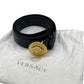 VERSACE LA MEDUSA CINTURA IN PELLE TG 100