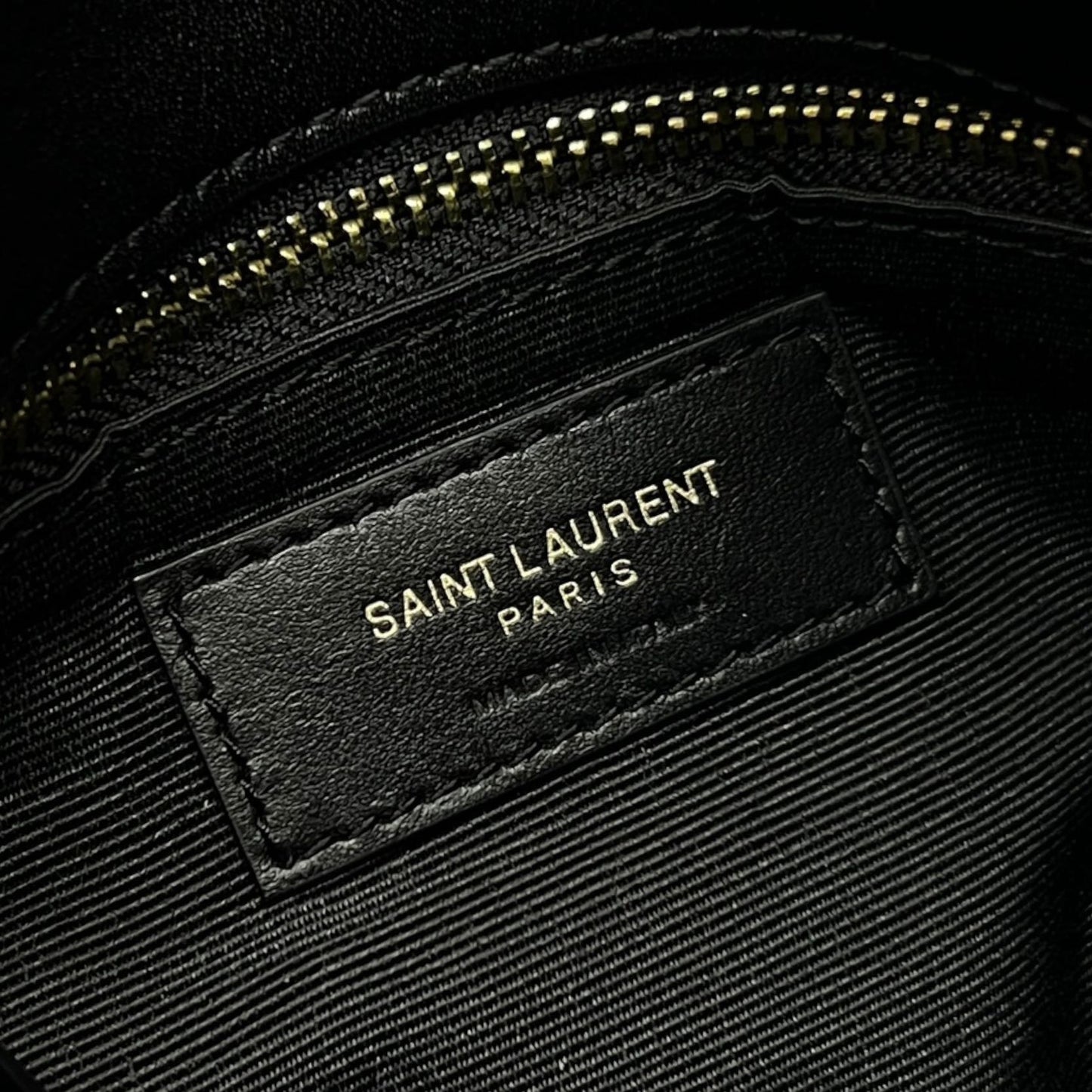 SAINT LAURENT LOULOU PUFFER MEDIA IN TWEED