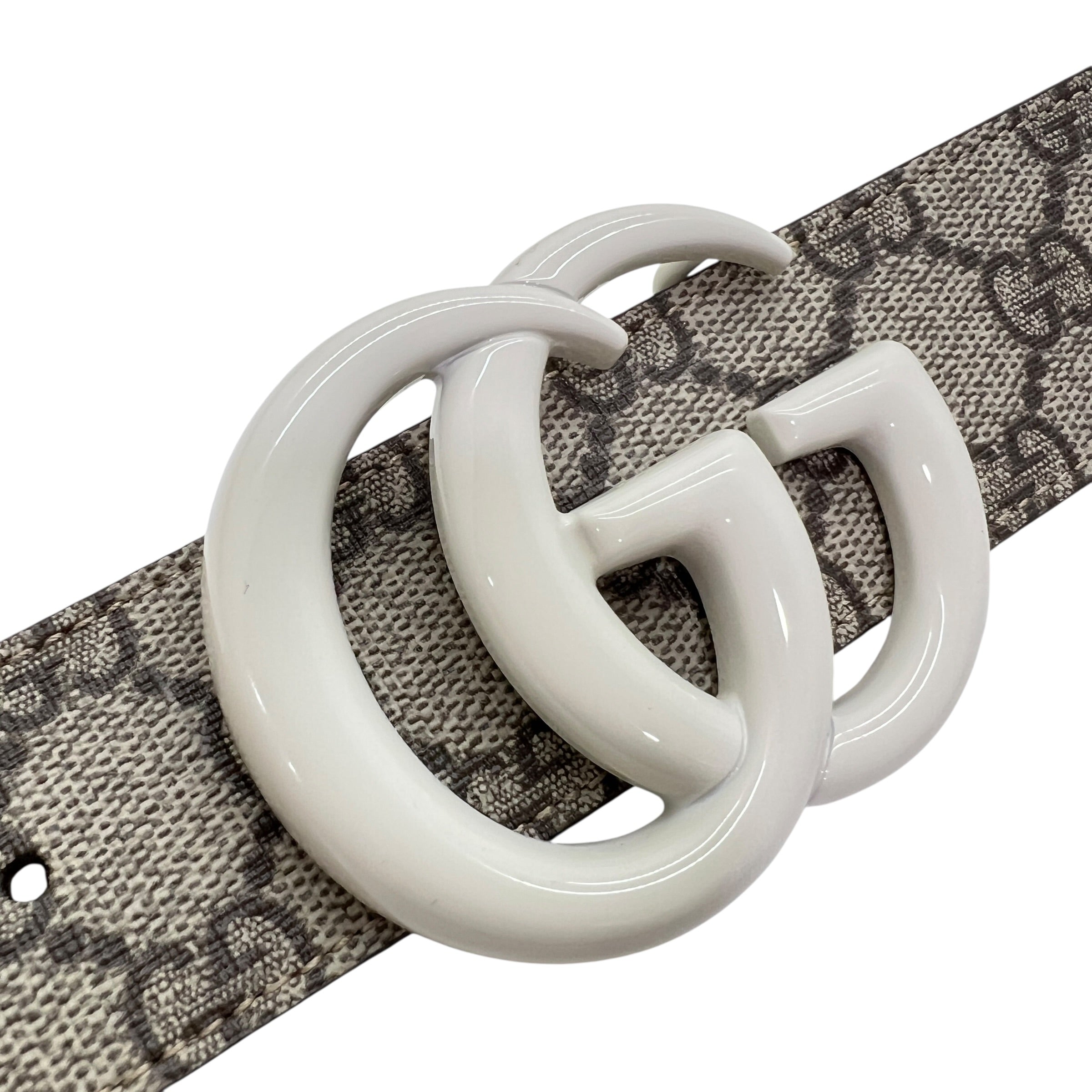 Marmont GG cintura con fibbia smaltata taglia 120