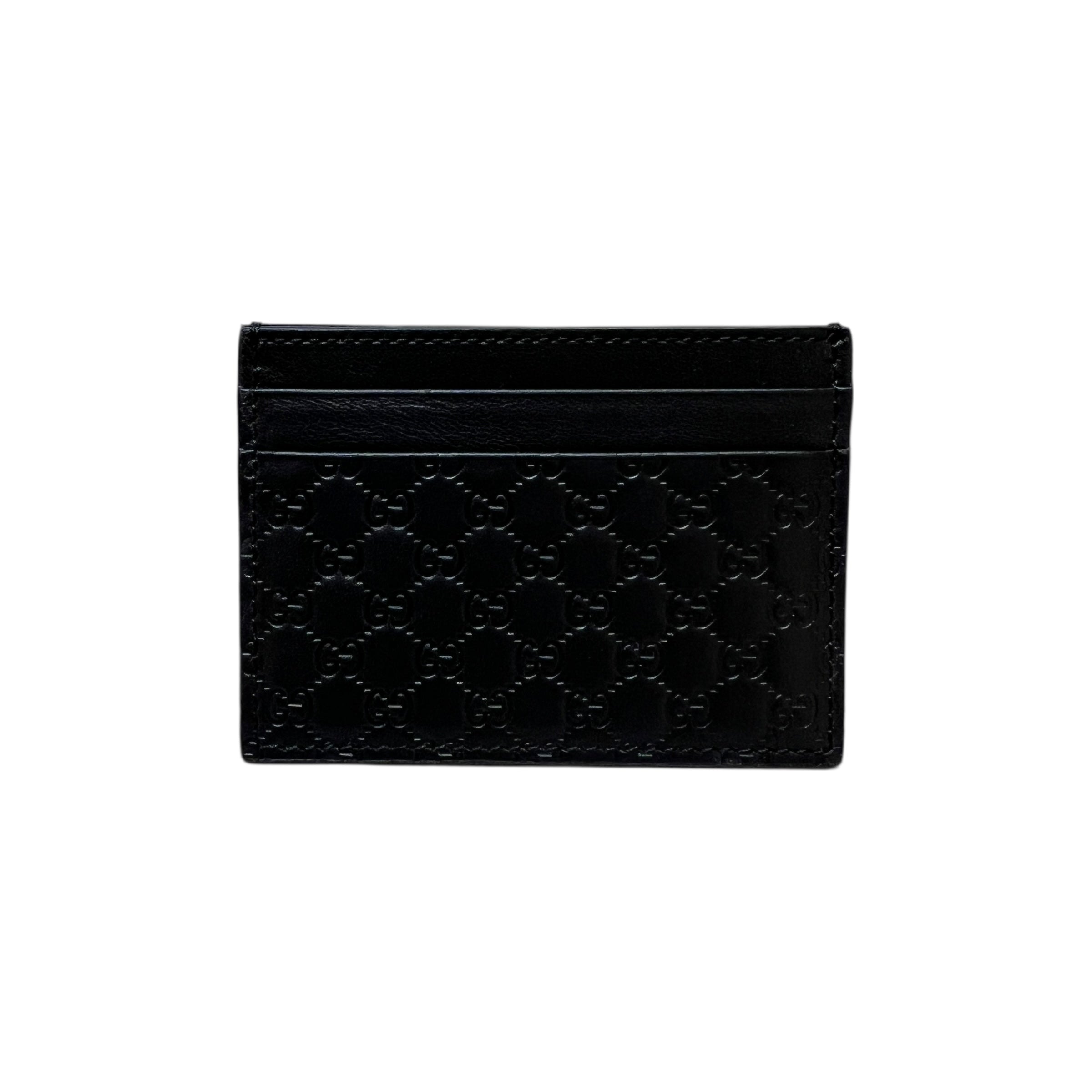 Porta carte in pelle GG