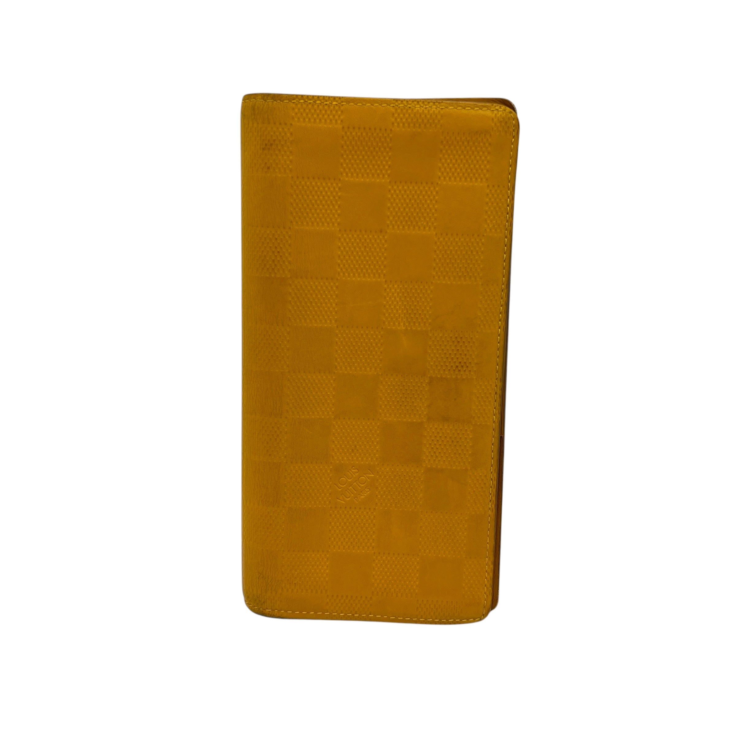 Brazza in pelle Damier