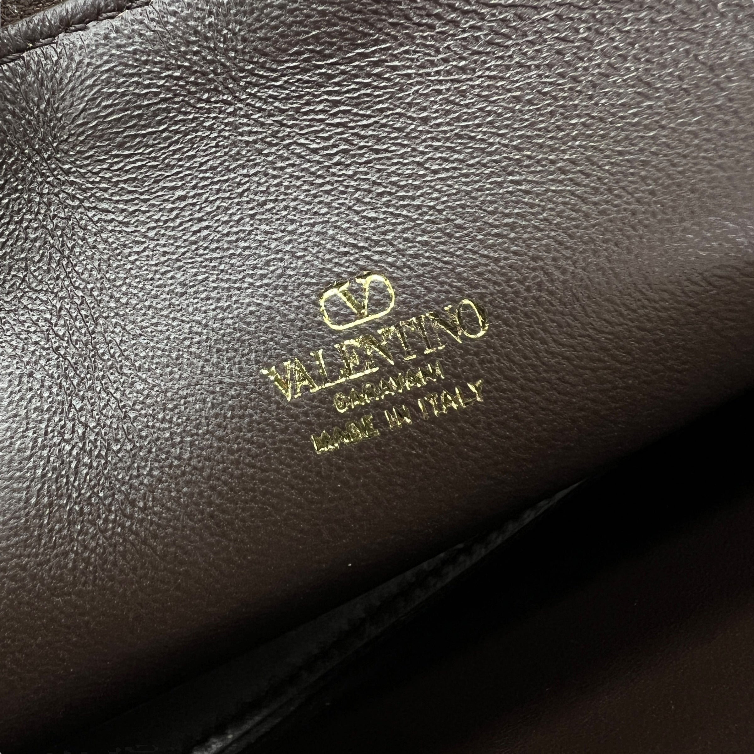 Tracolla V-Logo borsa in tessuto piccola