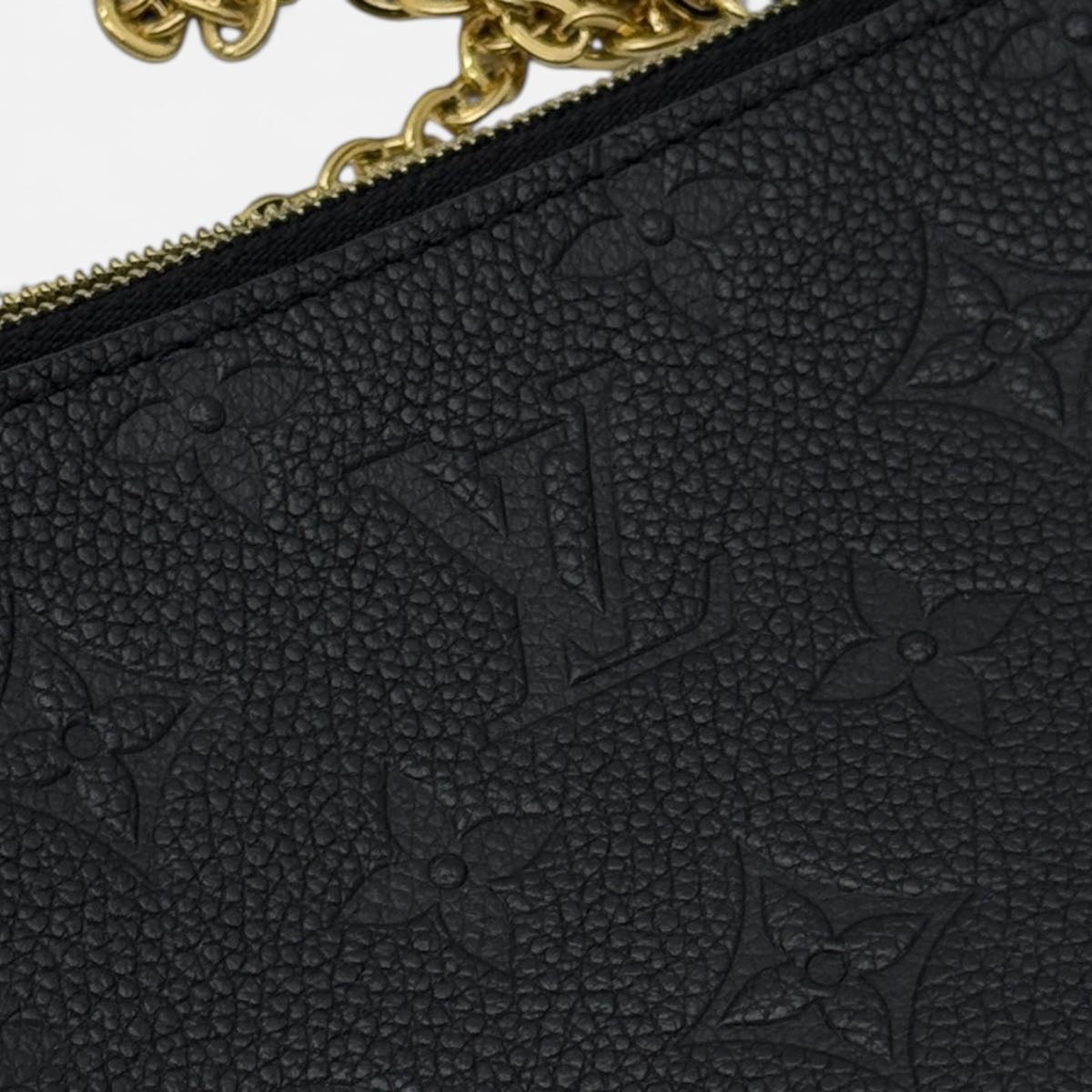 Pochette Double Zip Empreinte