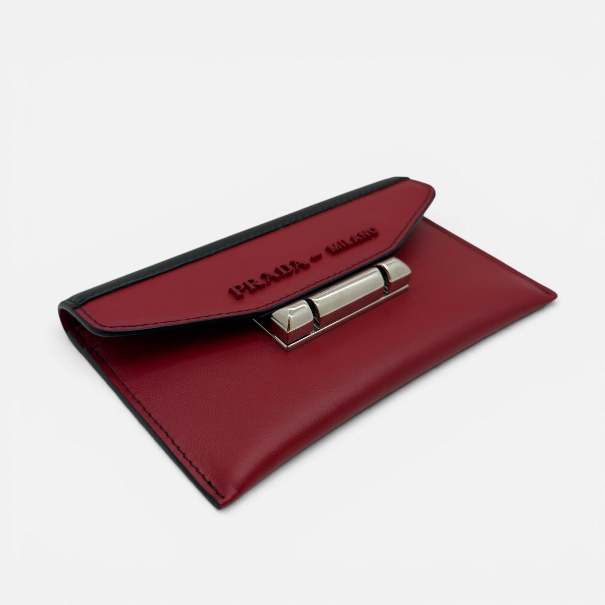Prada portafoglio con porta carte
