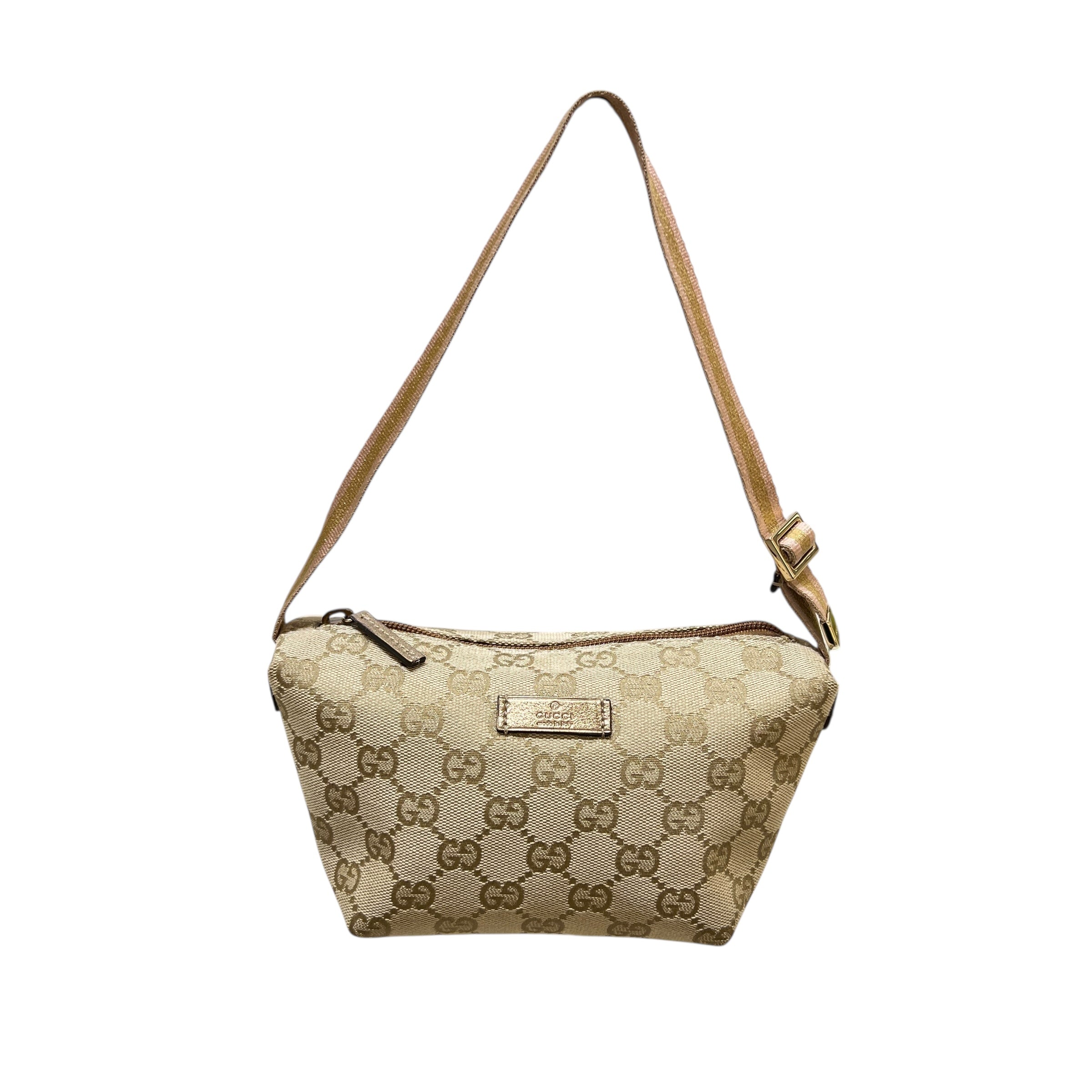 Mini borsa a spalla in tessuto GG